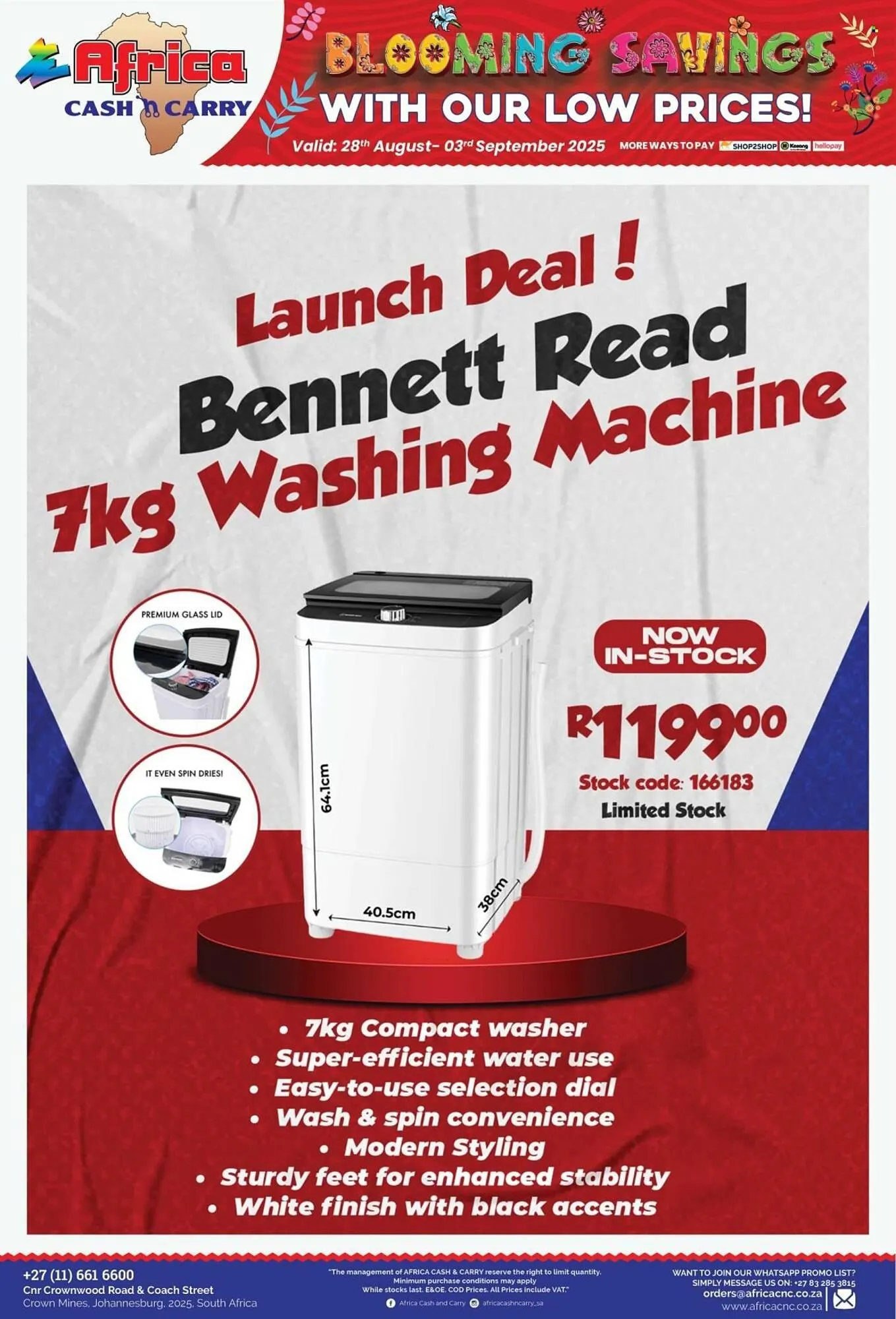 Africa Cash and Carry catalogue from 28 August to 3 September 2025 - Catalogue Page 15