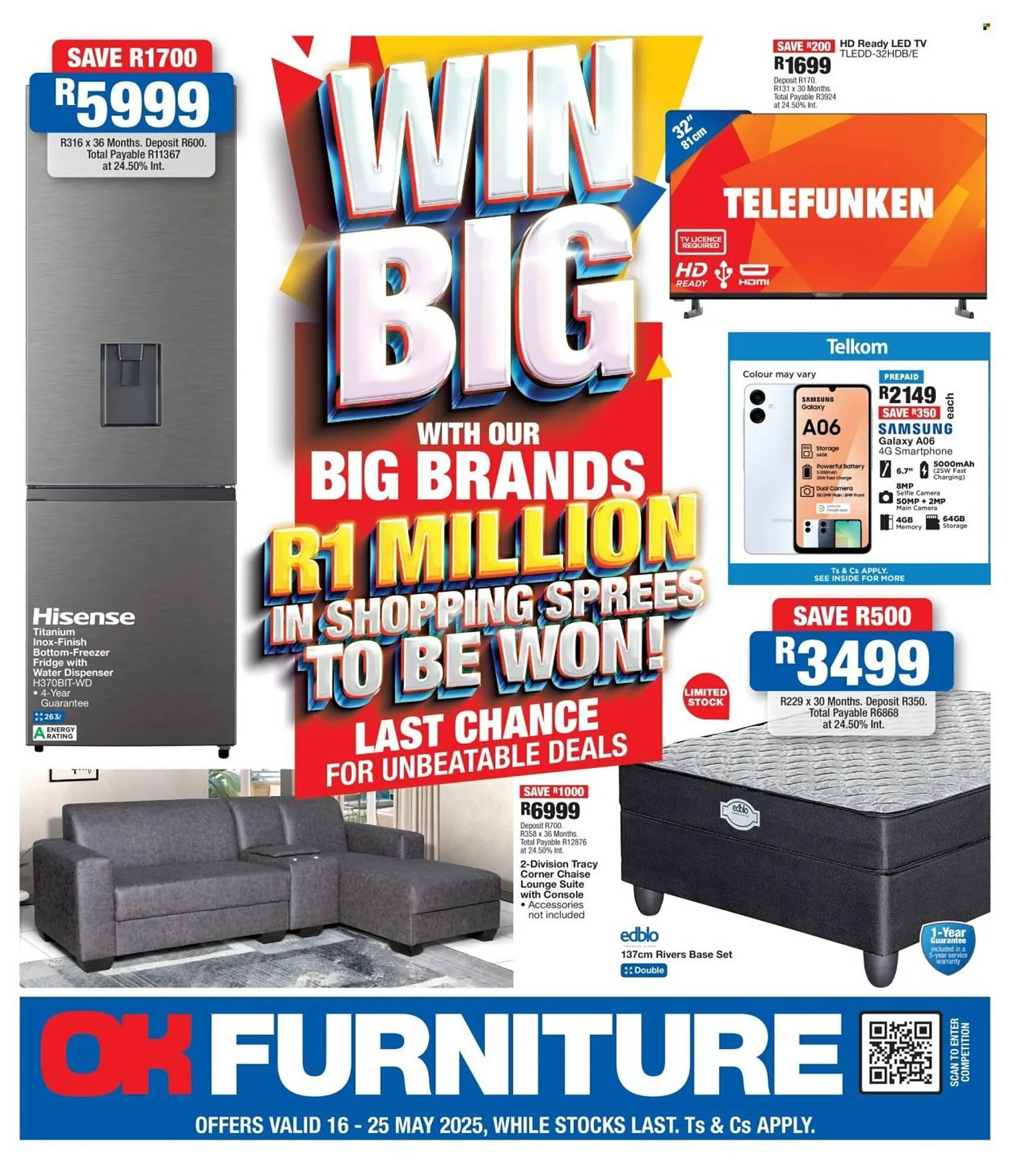 OK Furniture catalogue from 16 May to 25 May 2025 - Catalogue Page 1