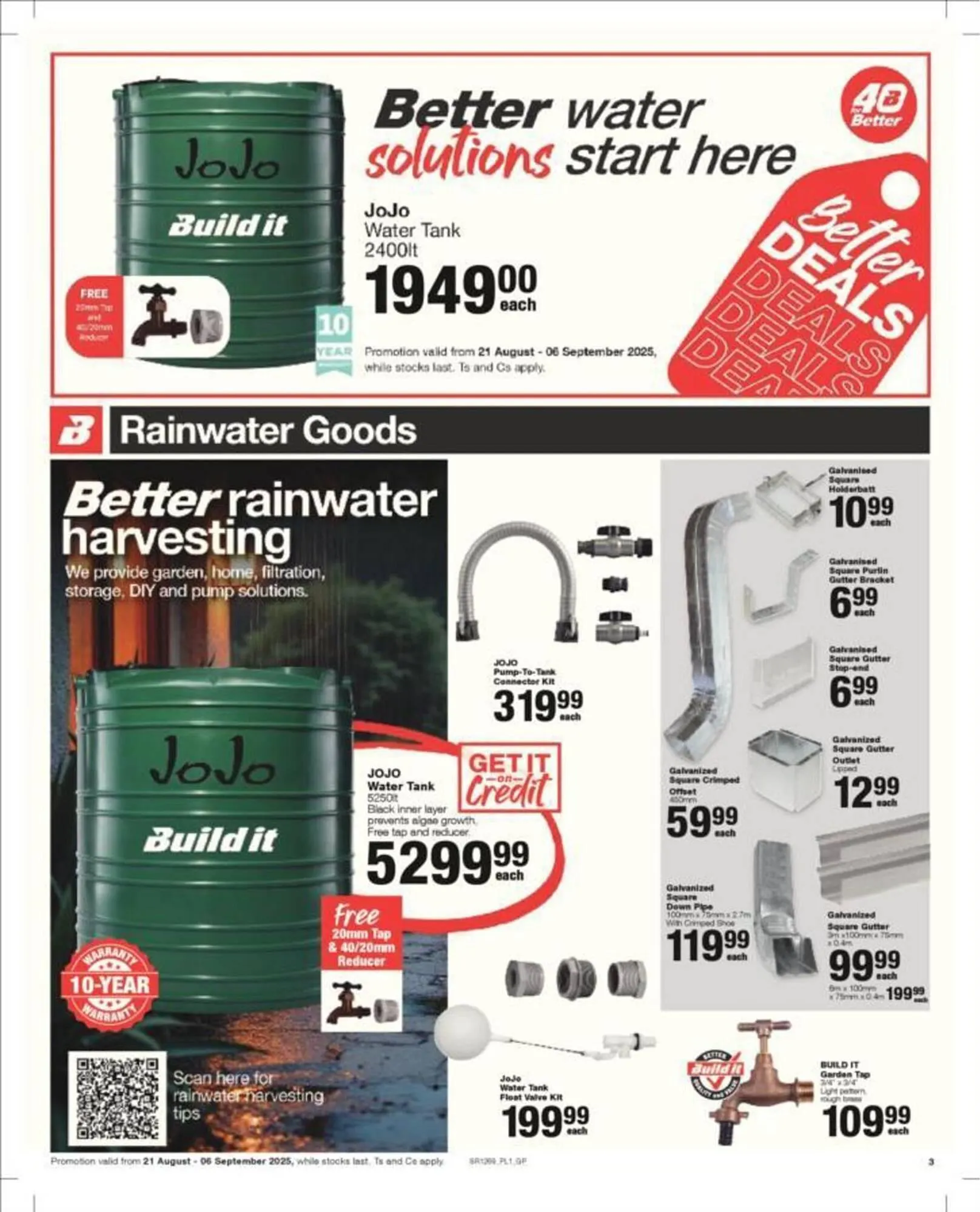 Build It catalogue from 21 August to 6 September 2025 - Catalogue Page 3