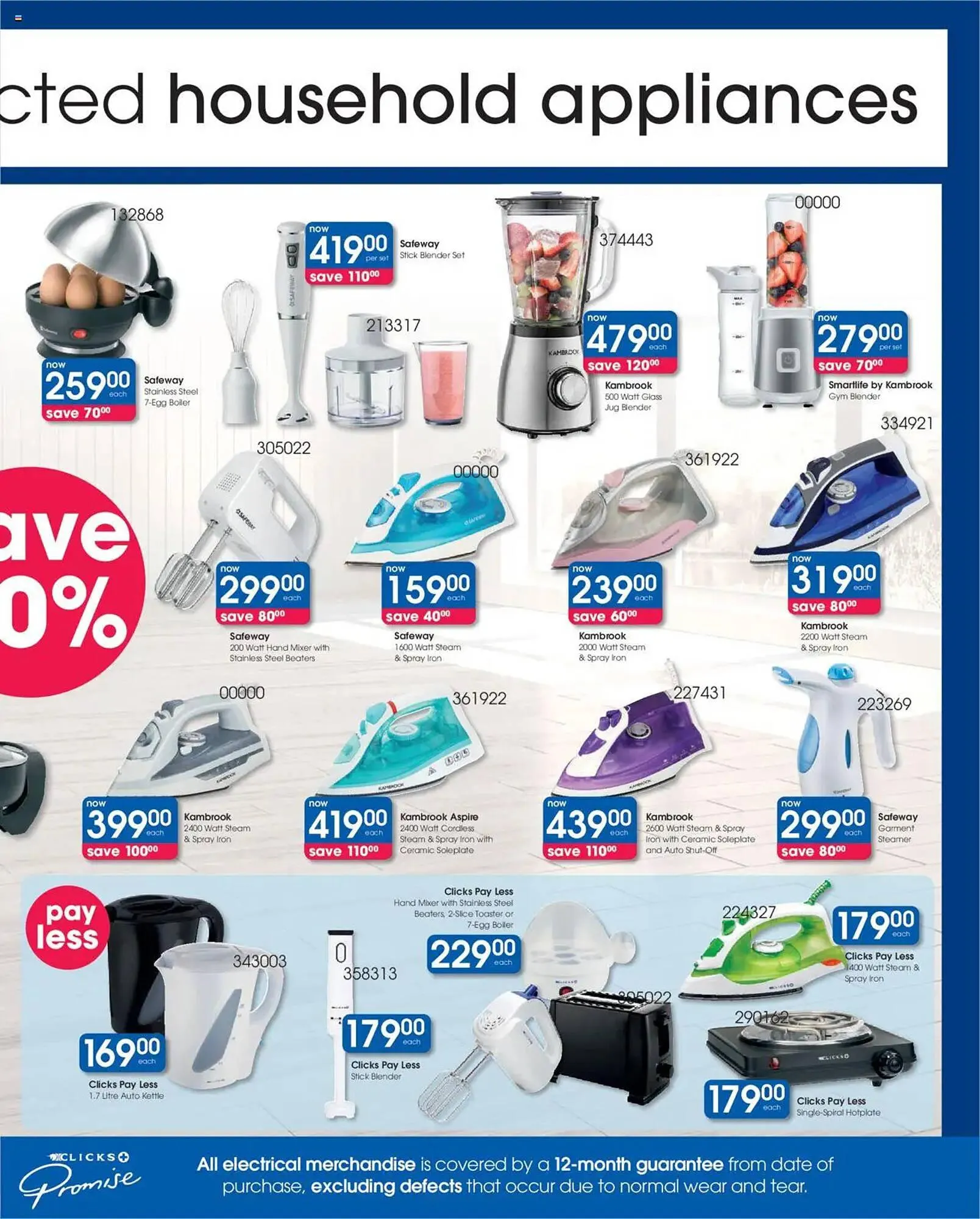 Clicks catalogue from 8 October to 22 October 2025 - Catalogue Page 39