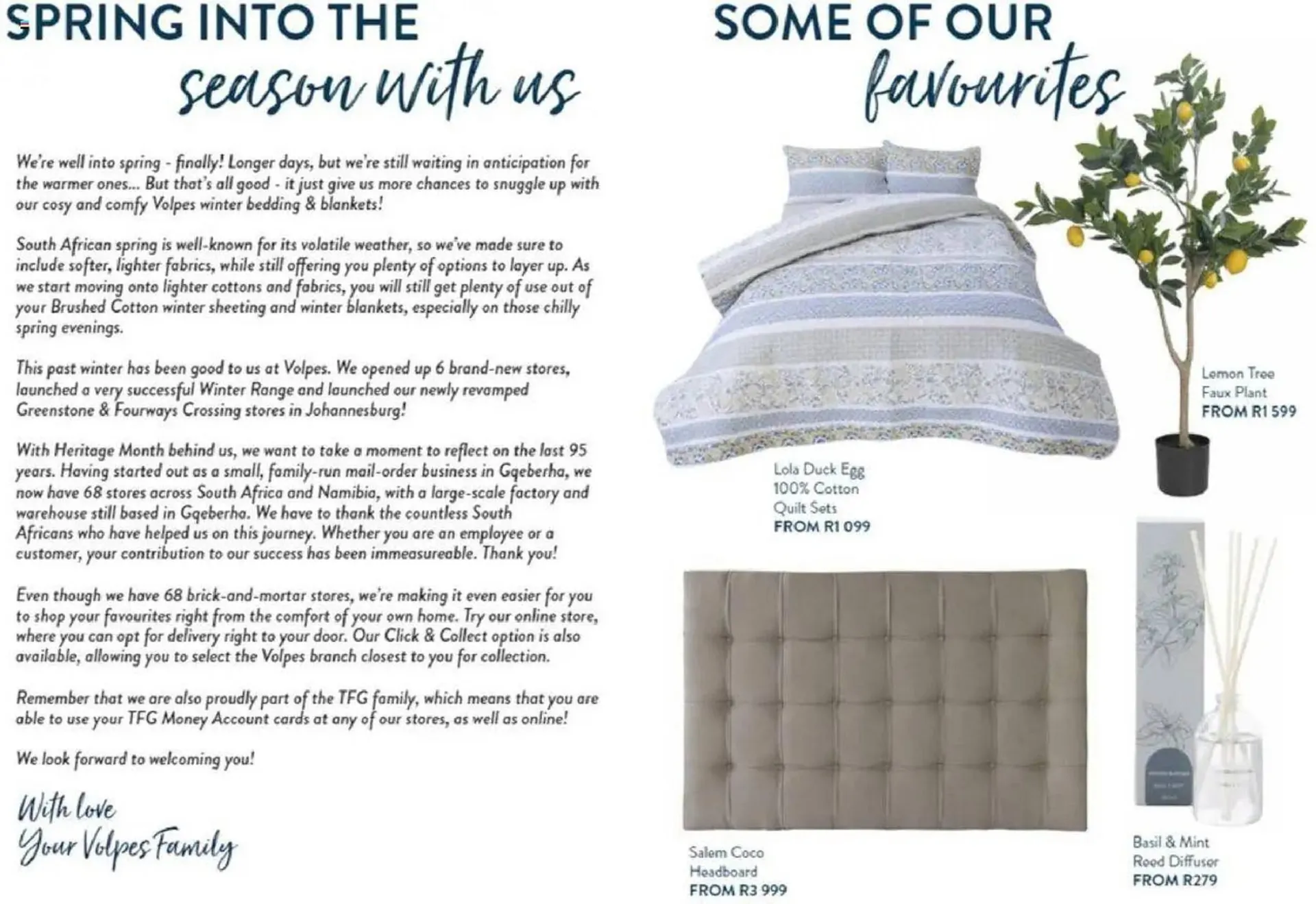 Volpes catalogue from 29 October to 31 March 2025 - Catalogue Page 2