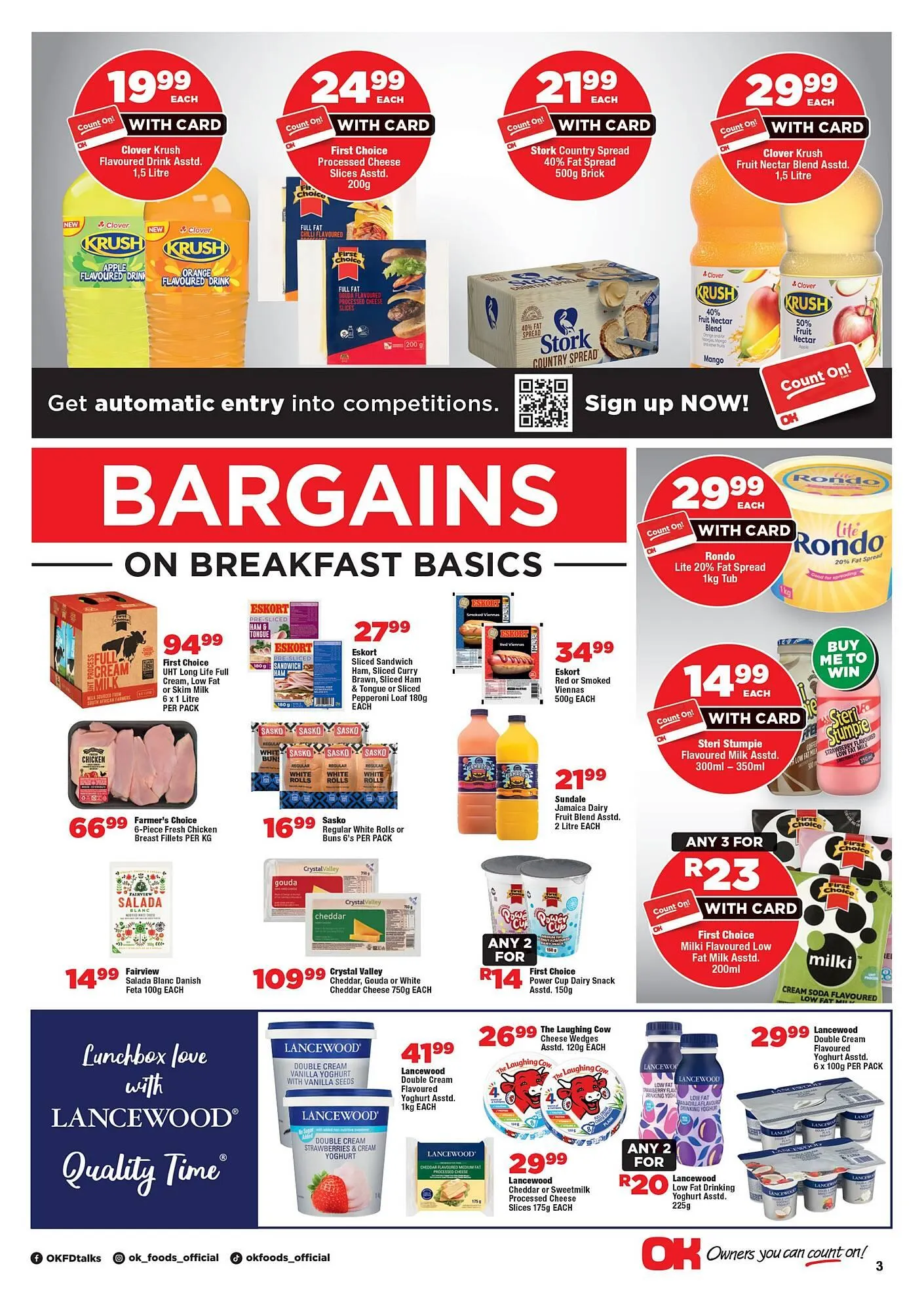 OK Foods catalogue from 5 January to 8 February 2026 - Catalogue Page 3