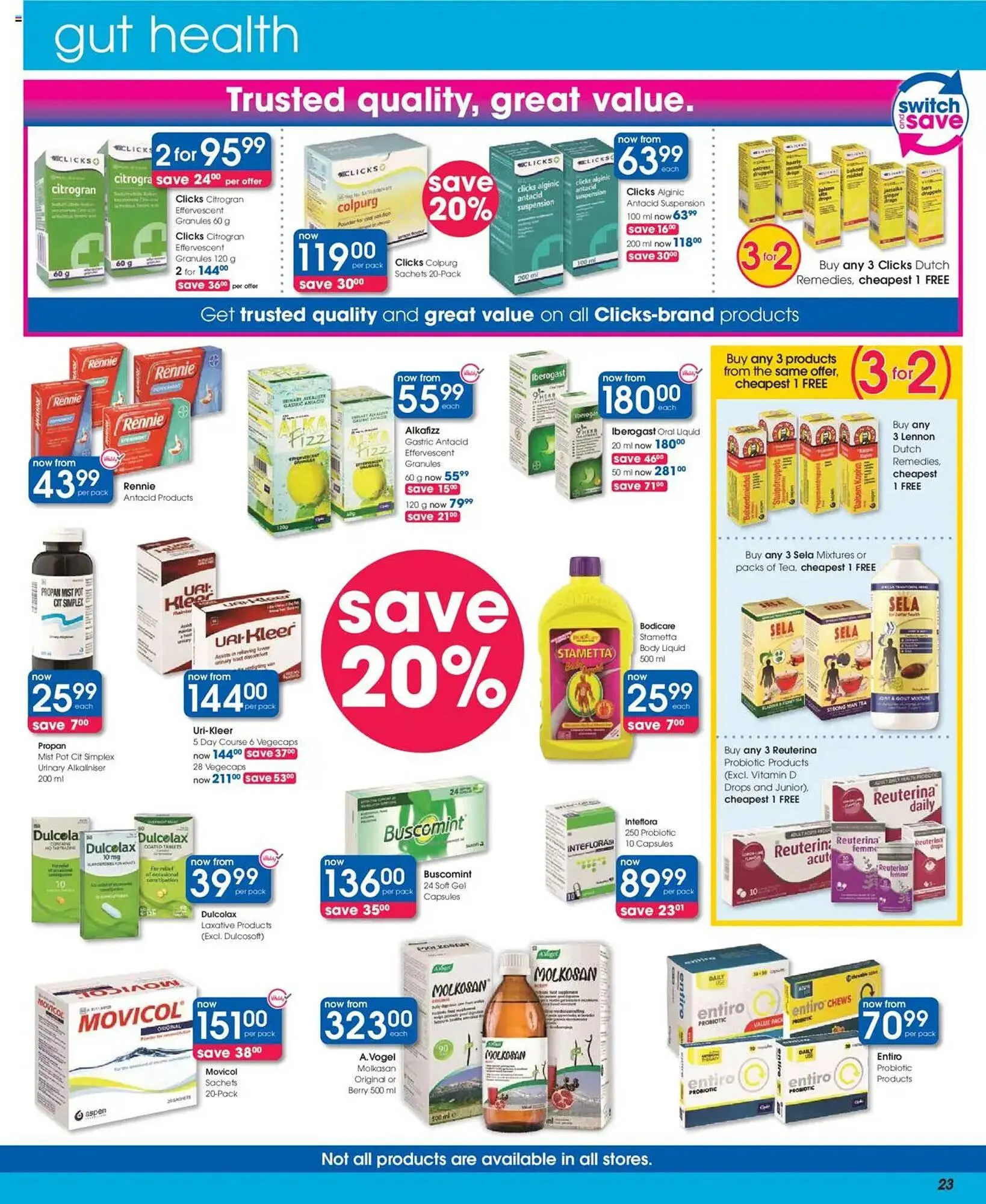 Clicks catalogue from 20 March to 9 April 2025 - Catalogue Page 23