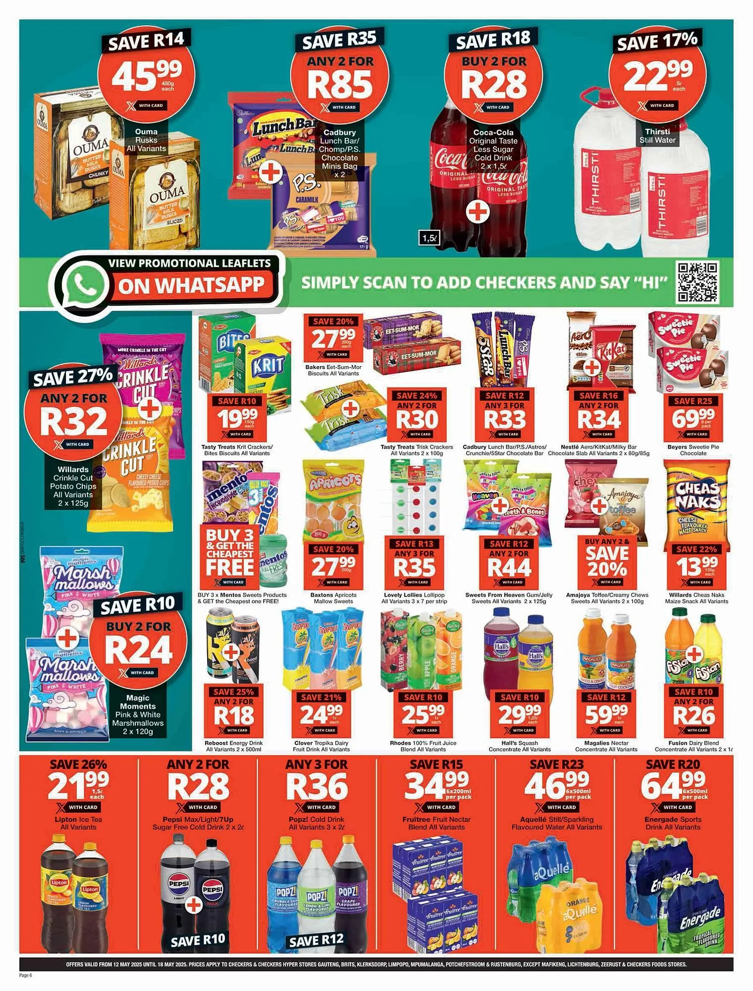 Checkers catalogue from 13 May to 18 May 2025 - Catalogue Page 6