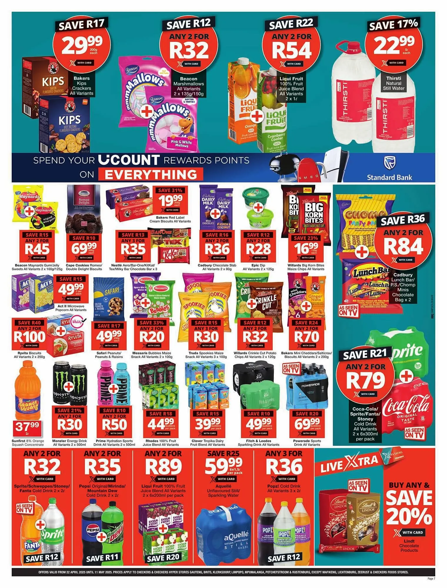 Checkers catalogue from 22 April to 11 May 2025 - Catalogue Page 7
