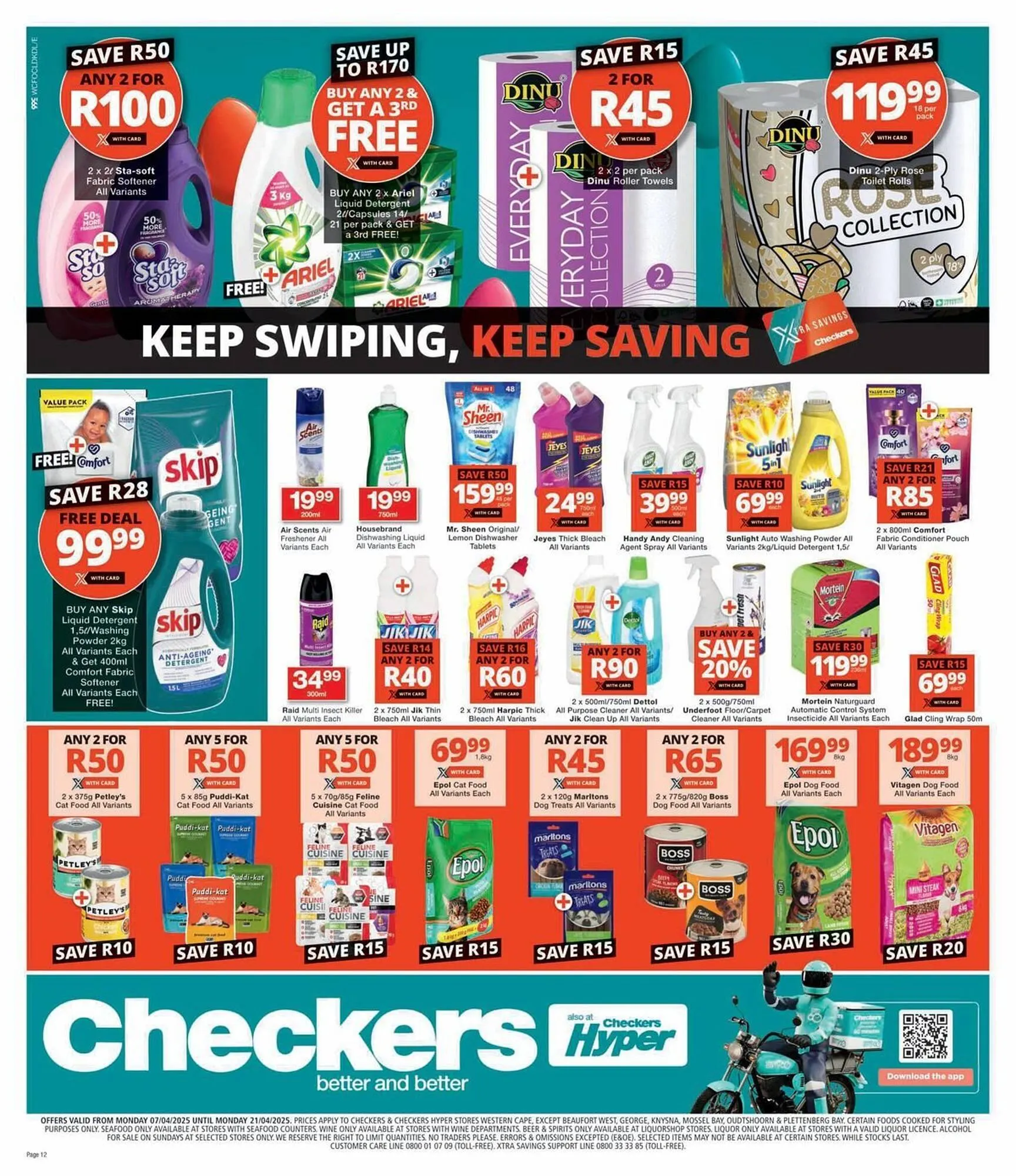 Checkers catalogue from 7 April to 21 April 2025 - Catalogue Page 12