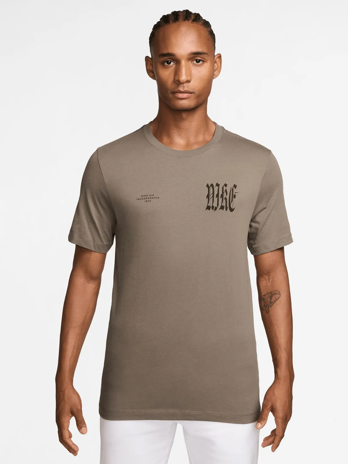 Nike Men's NSW Std We Float Beige T-shirt