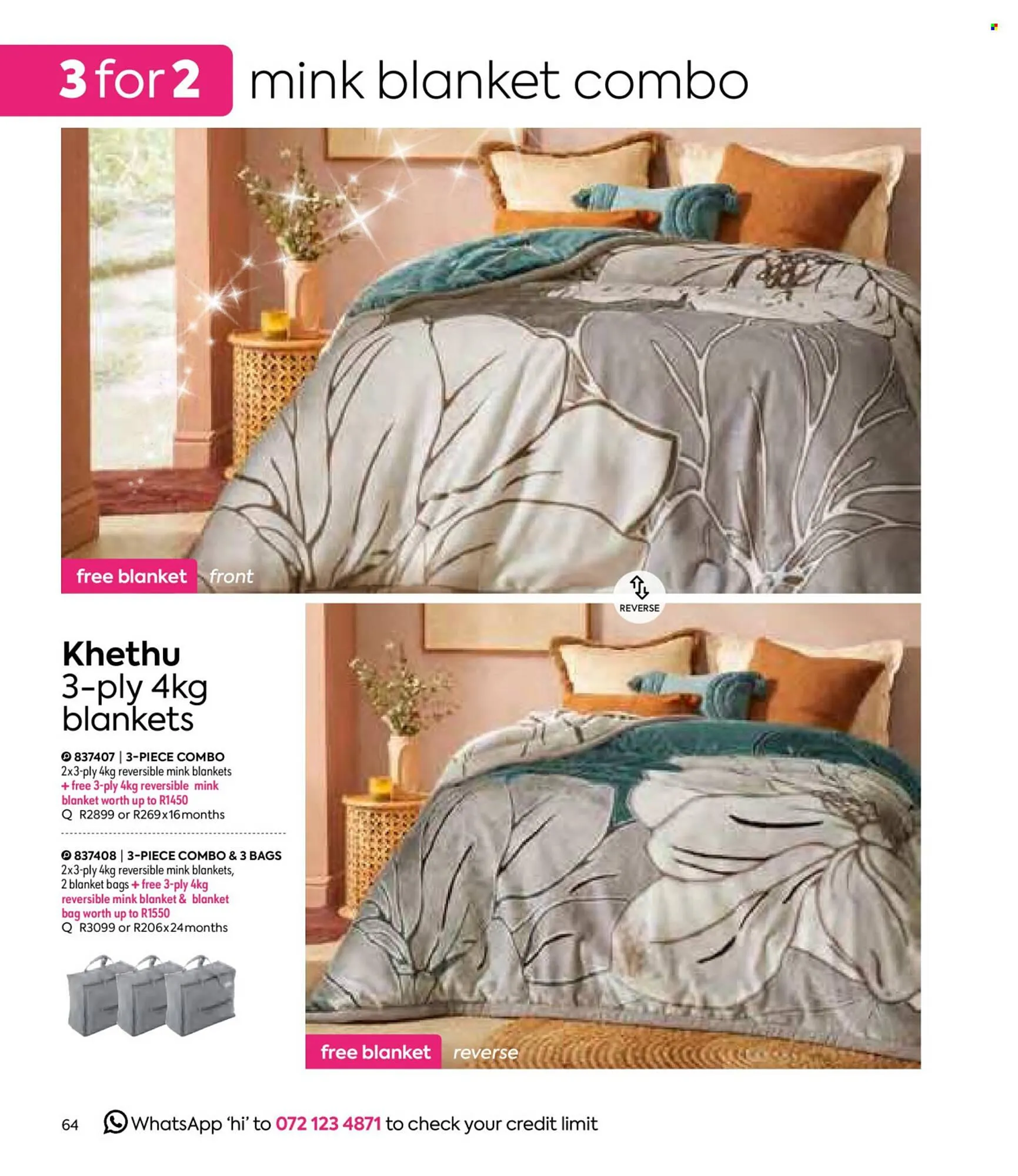 HomeChoice catalogue from 1 November to 31 December 2025 - Catalogue Page 64