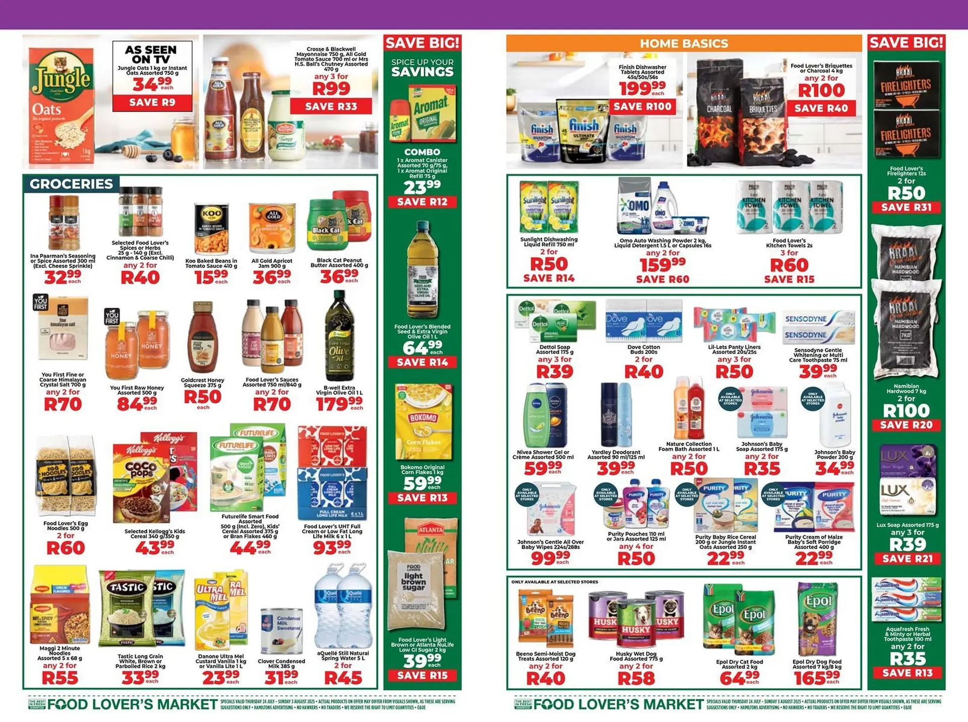 Food Lover's Market catalogue from 24 July to 3 August 2025 - Catalogue Page 8