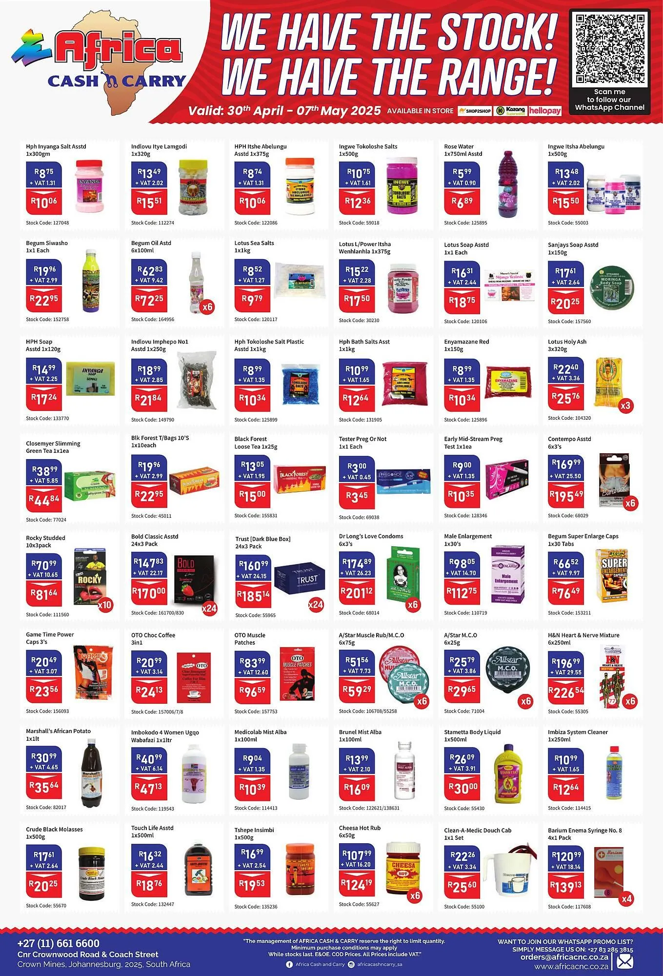 Africa Cash and Carry catalogue from 30 April to 7 May 2025 - Catalogue Page 6