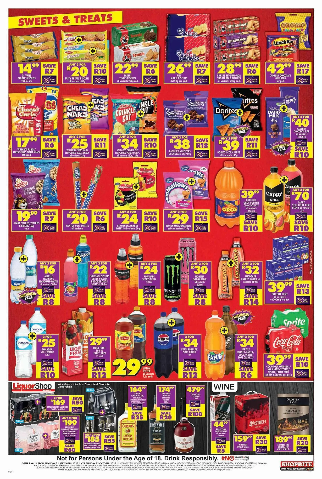 Shoprite catalogue from 22 September to 12 October 2025 - Catalogue Page 6