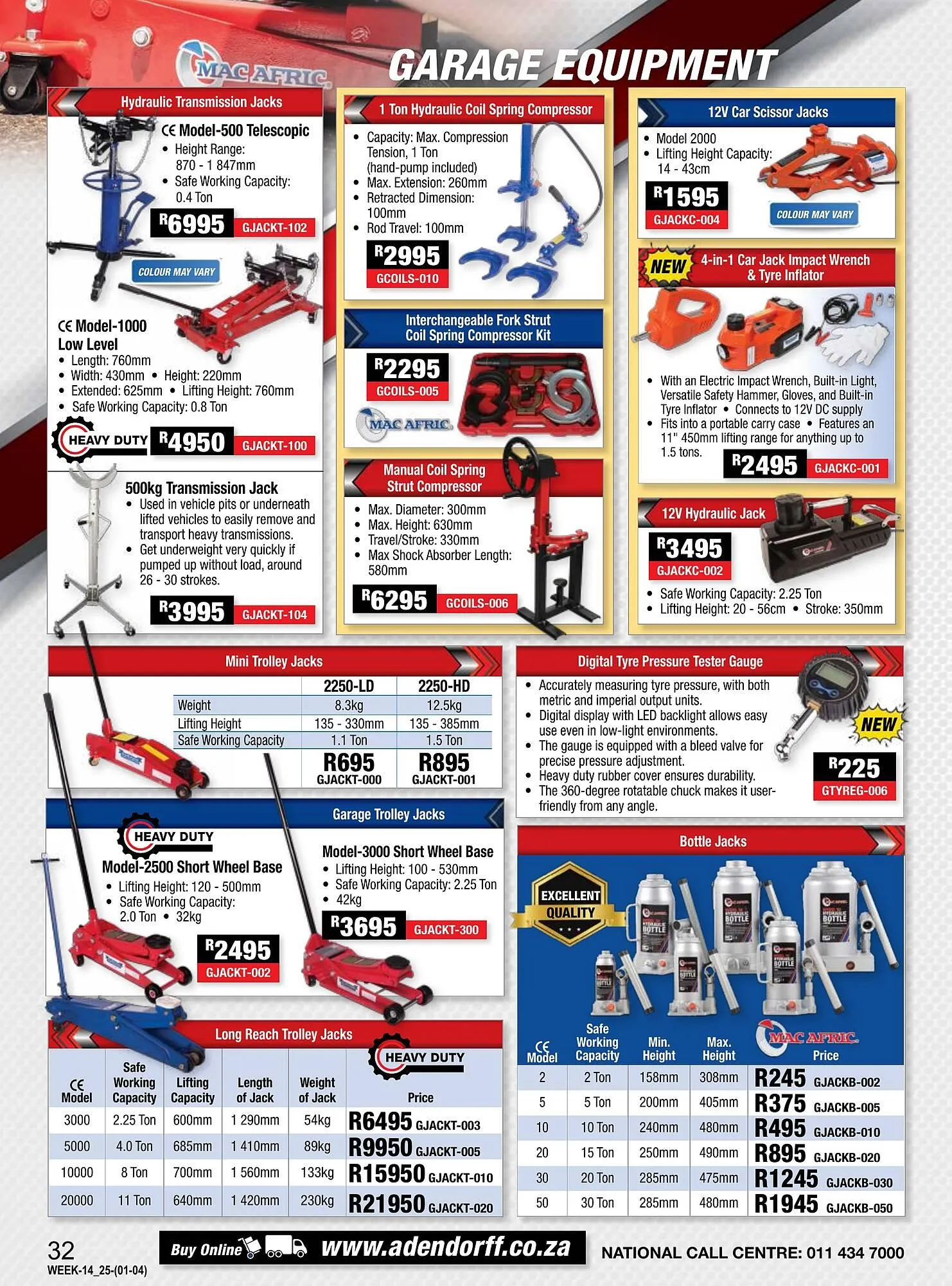 Adendorff Machinery Mart catalogue from 1 April to 30 April 2025 - Catalogue Page 34