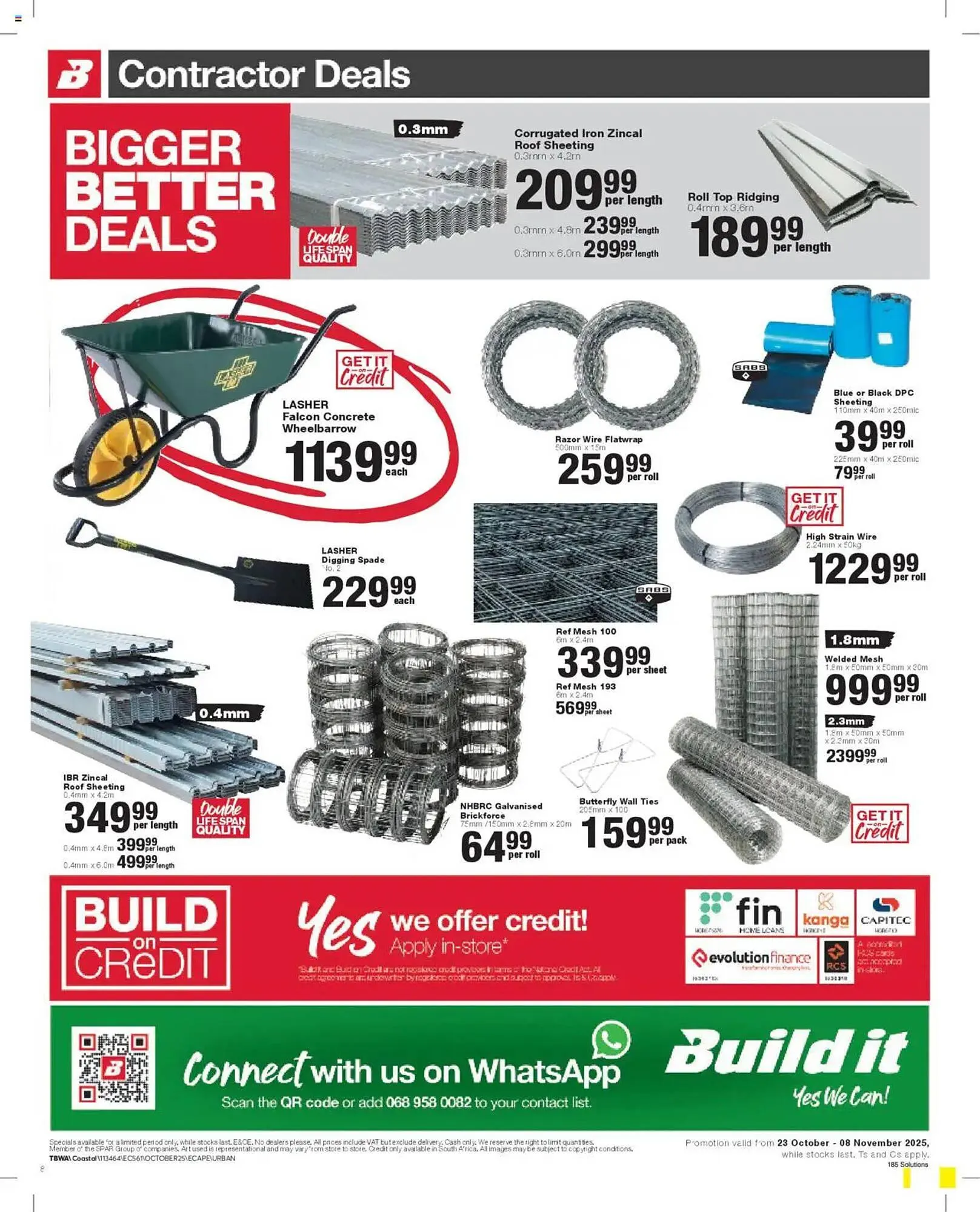 Build It catalogue from 23 October to 31 December 2025 - Catalogue Page 8