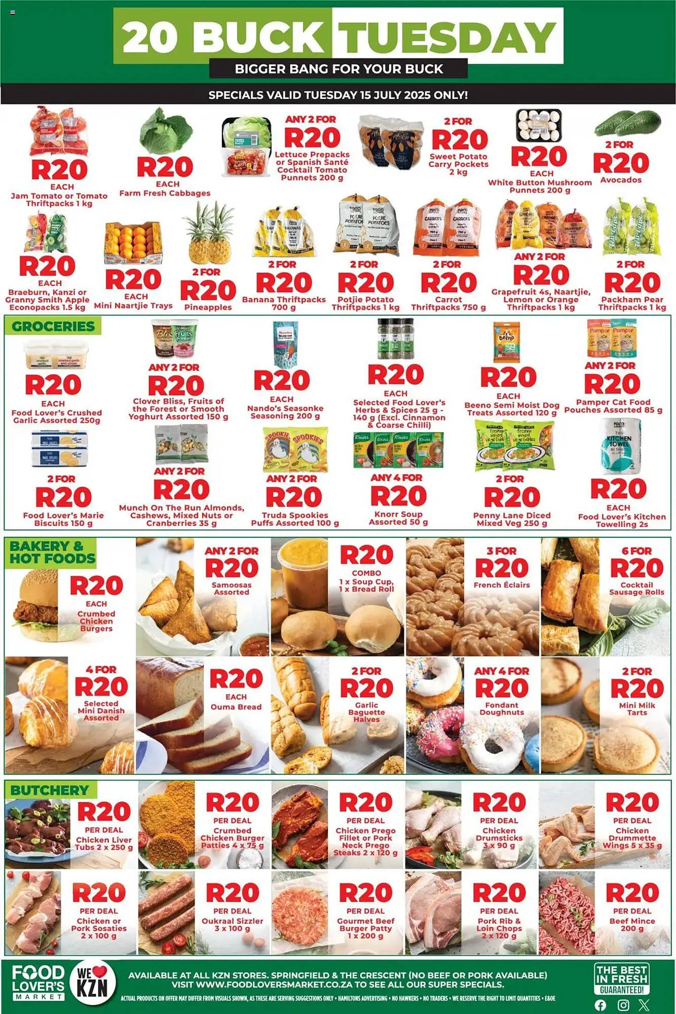 Food Lover's Market catalogue from 13 July to 15 July 2025 - Catalogue Page 1