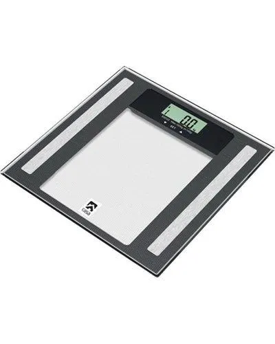 Casa Diagnostic Glass Bathroom Scale (Black)