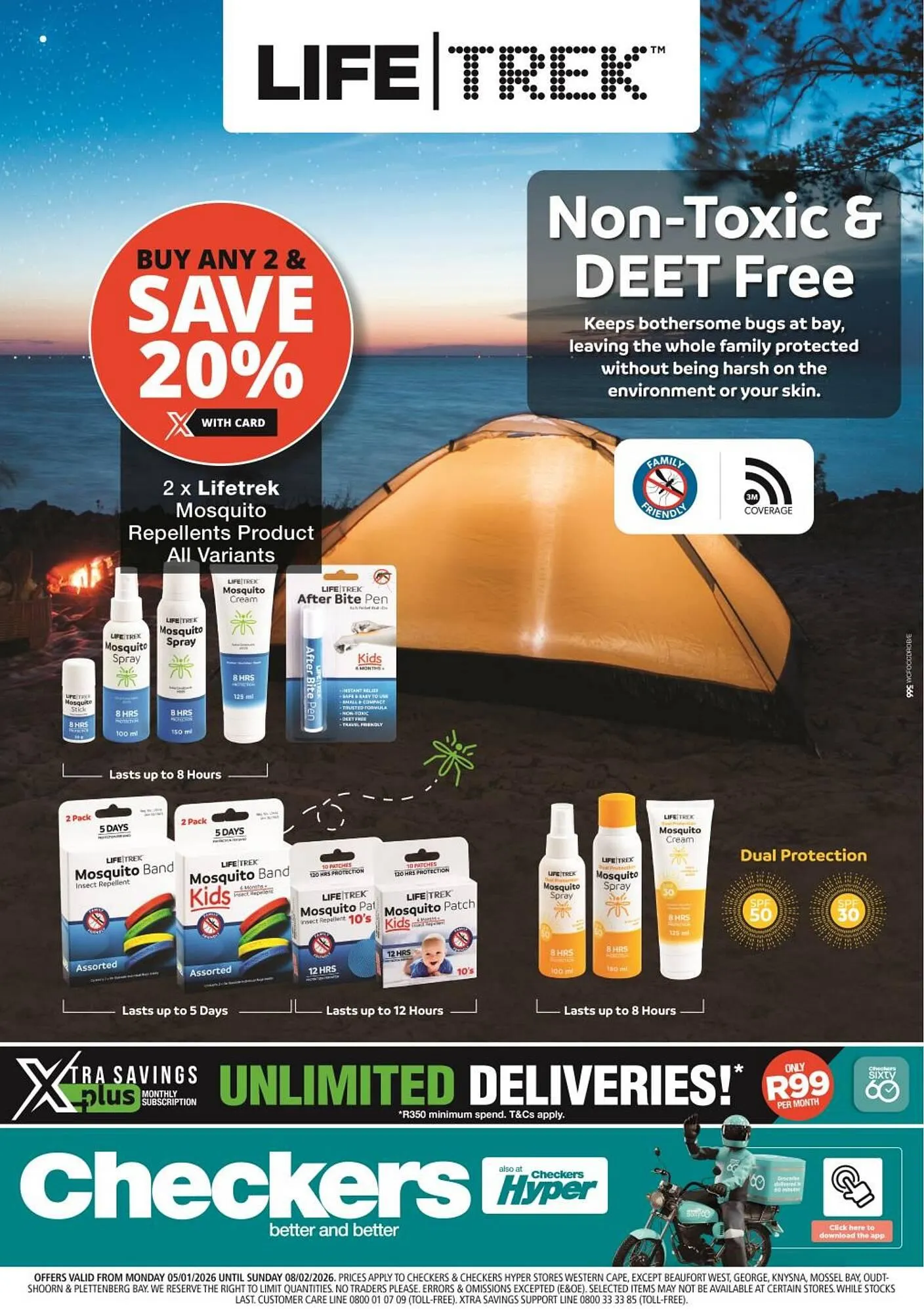 Checkers catalogue from 5 January to 18 January 2026 - Catalogue Page 1