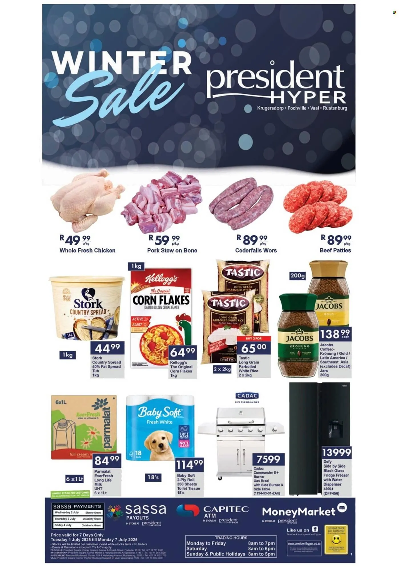 President Hyper catalogue from 1 July to 7 July 2025 - Catalogue Page 1