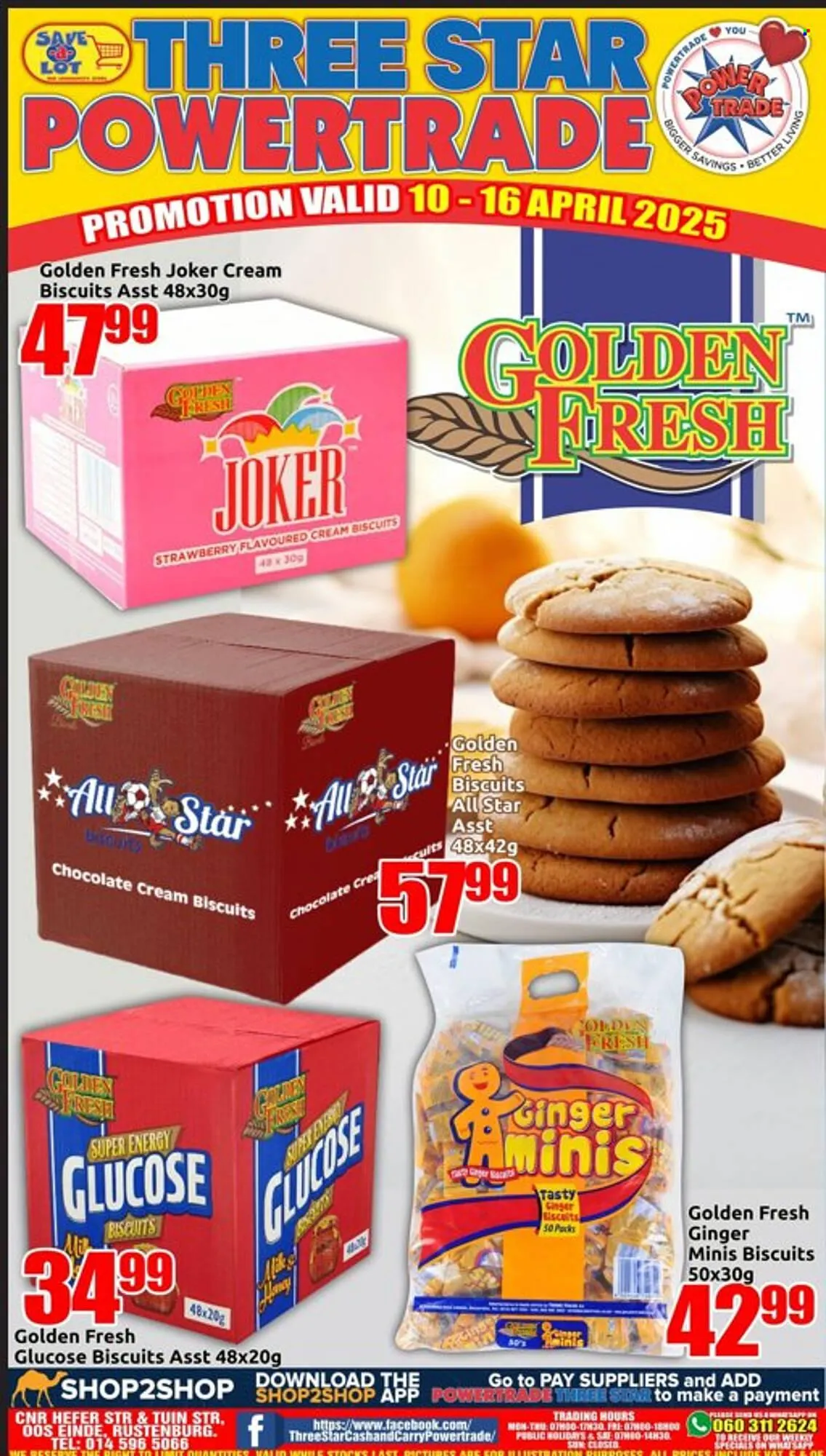 Three Star Cash and Carry catalogue from 10 April to 16 April 2025 - Catalogue Page 1