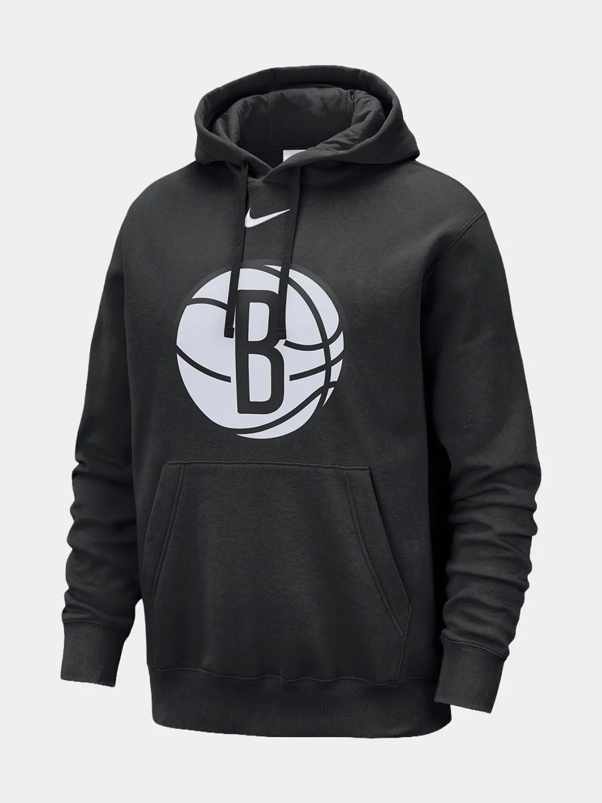 Nike Men's Brooklyn Club NBA Black Hoodie