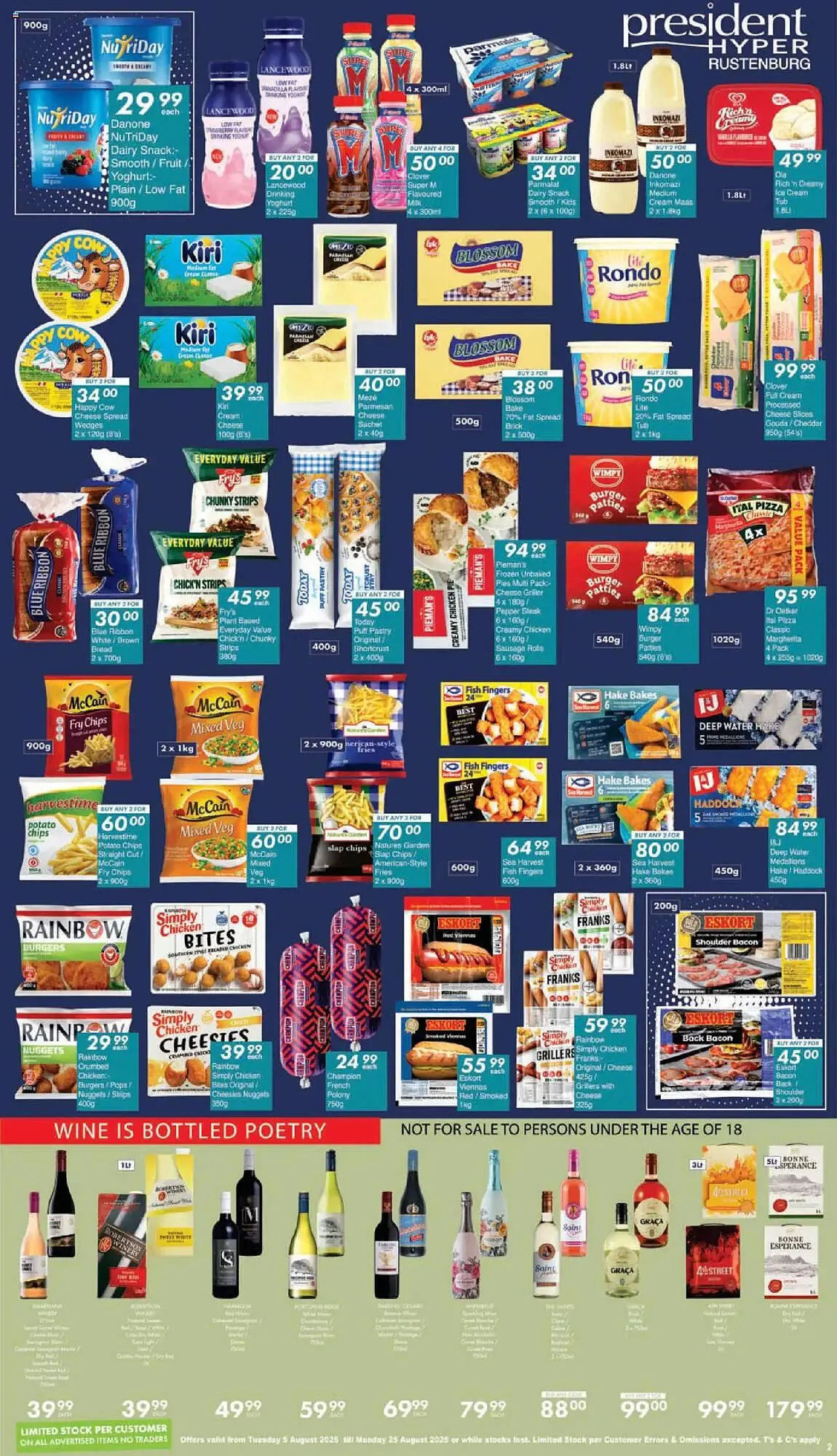 President Hyper catalogue from 5 August to 25 August 2025 - Catalogue Page 2