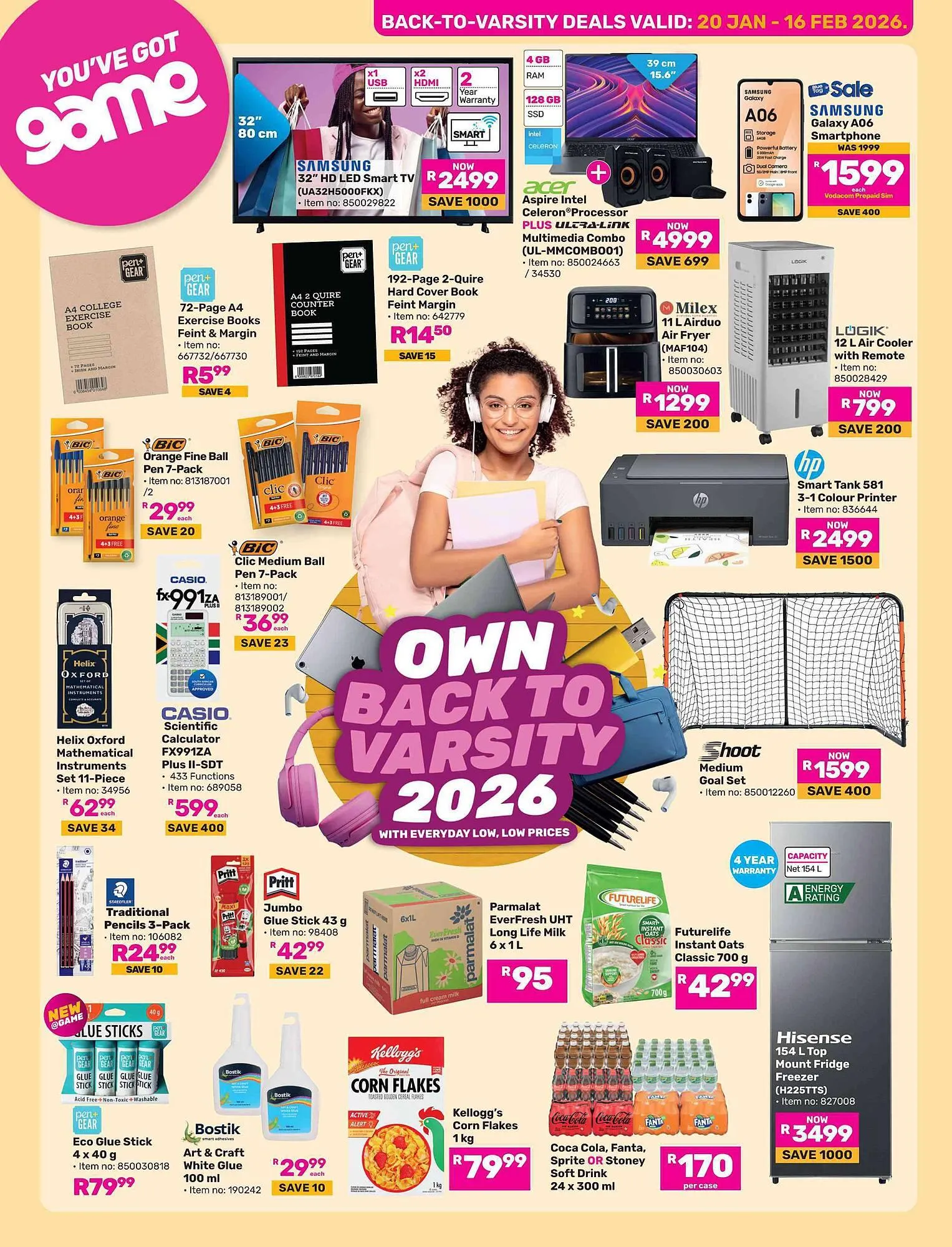 Game catalogue from 20 January to 16 February 2026 - Catalogue Page 1