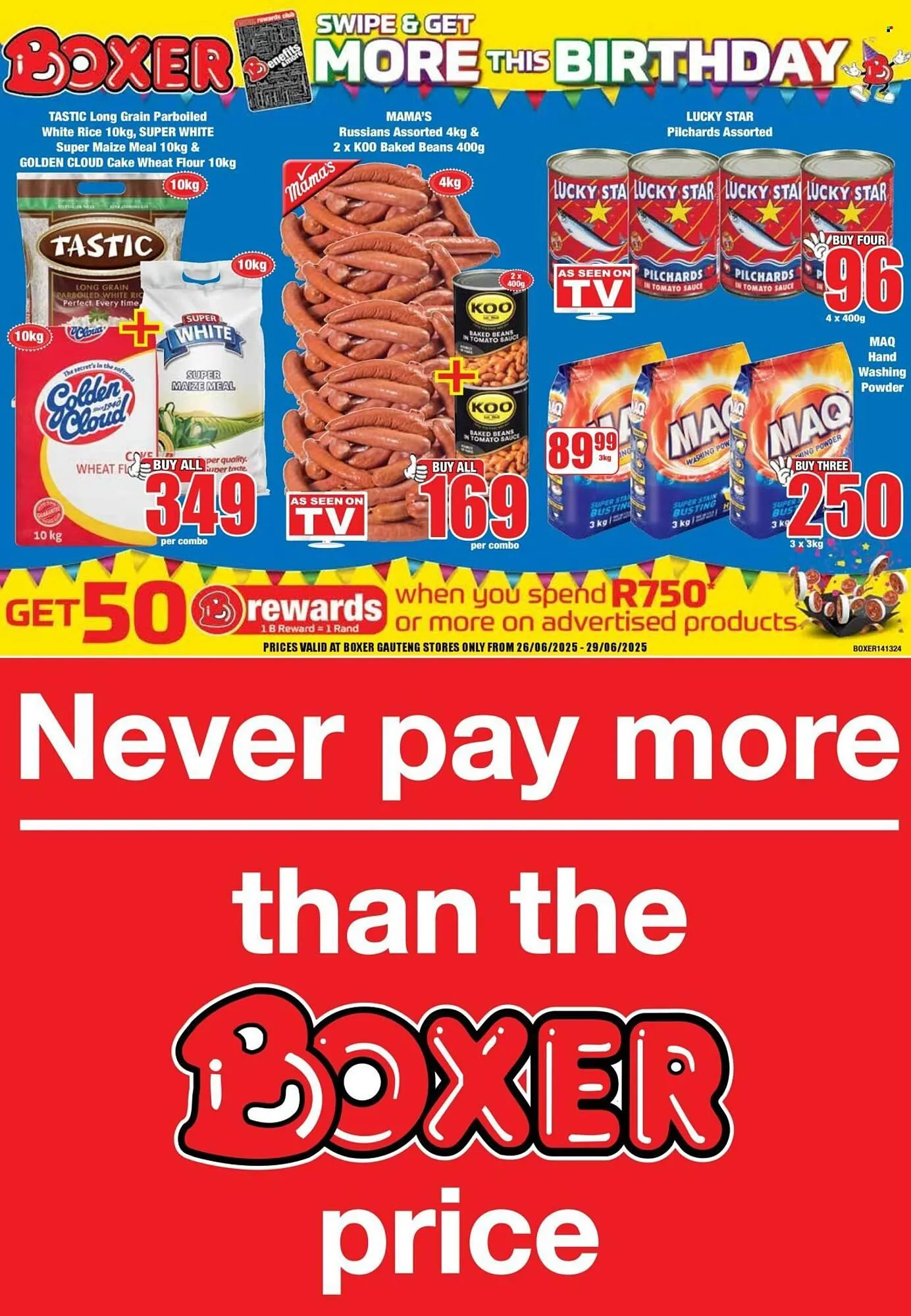 Boxer catalogue from 26 June to 29 June 2025 - Catalogue Page 1