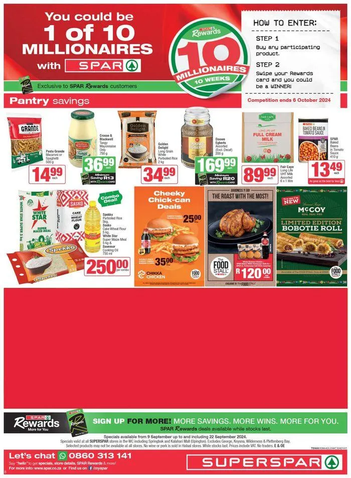Specials SuperSpar from 13 September to 22 September 2024 - Catalogue Page 8