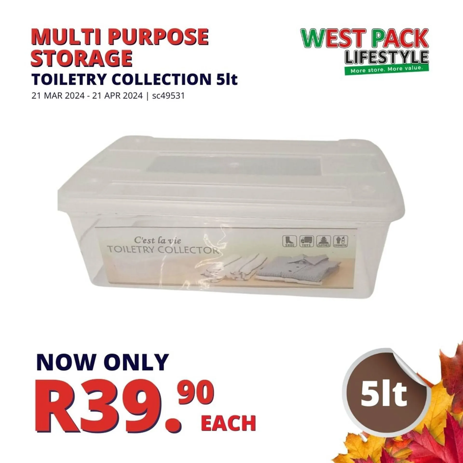 West Pack Lifestyle catalogue from 27 March to 21 April 2024 - Catalogue Page 16