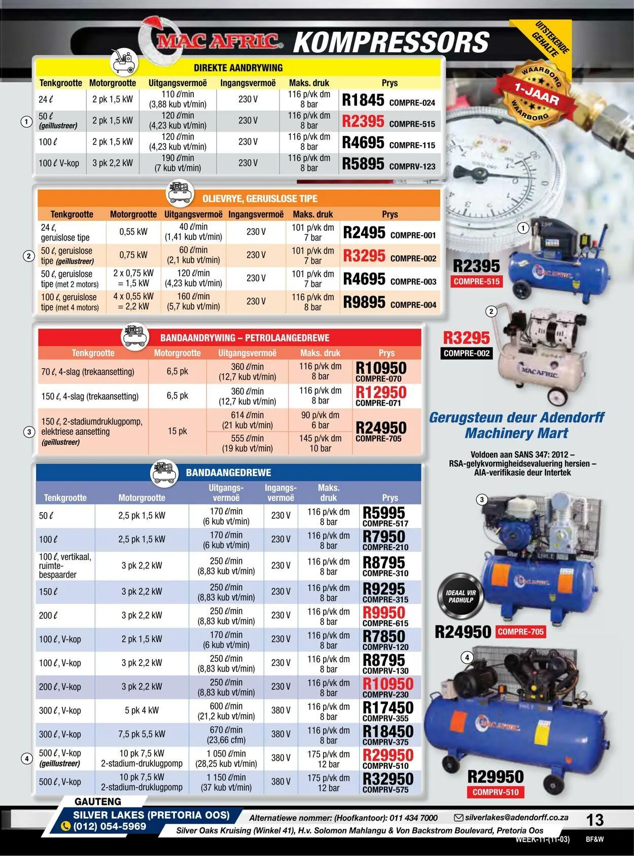 Adendorff Machinery Mart Current catalogue from 2 May to 16 May 2024 - Catalogue Page 15