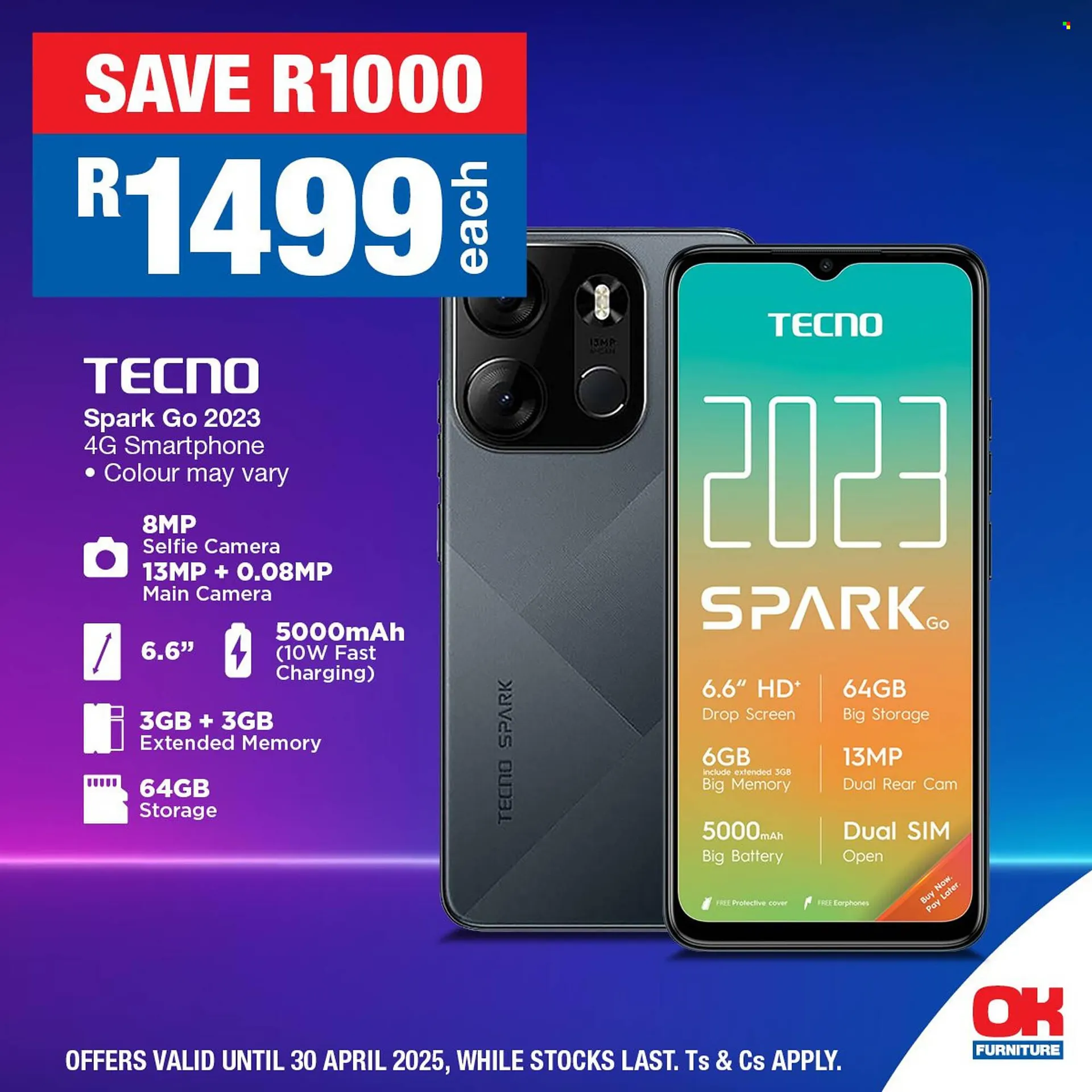 OK Furniture catalogue from 11 April to 30 April 2025 - Catalogue Page 4