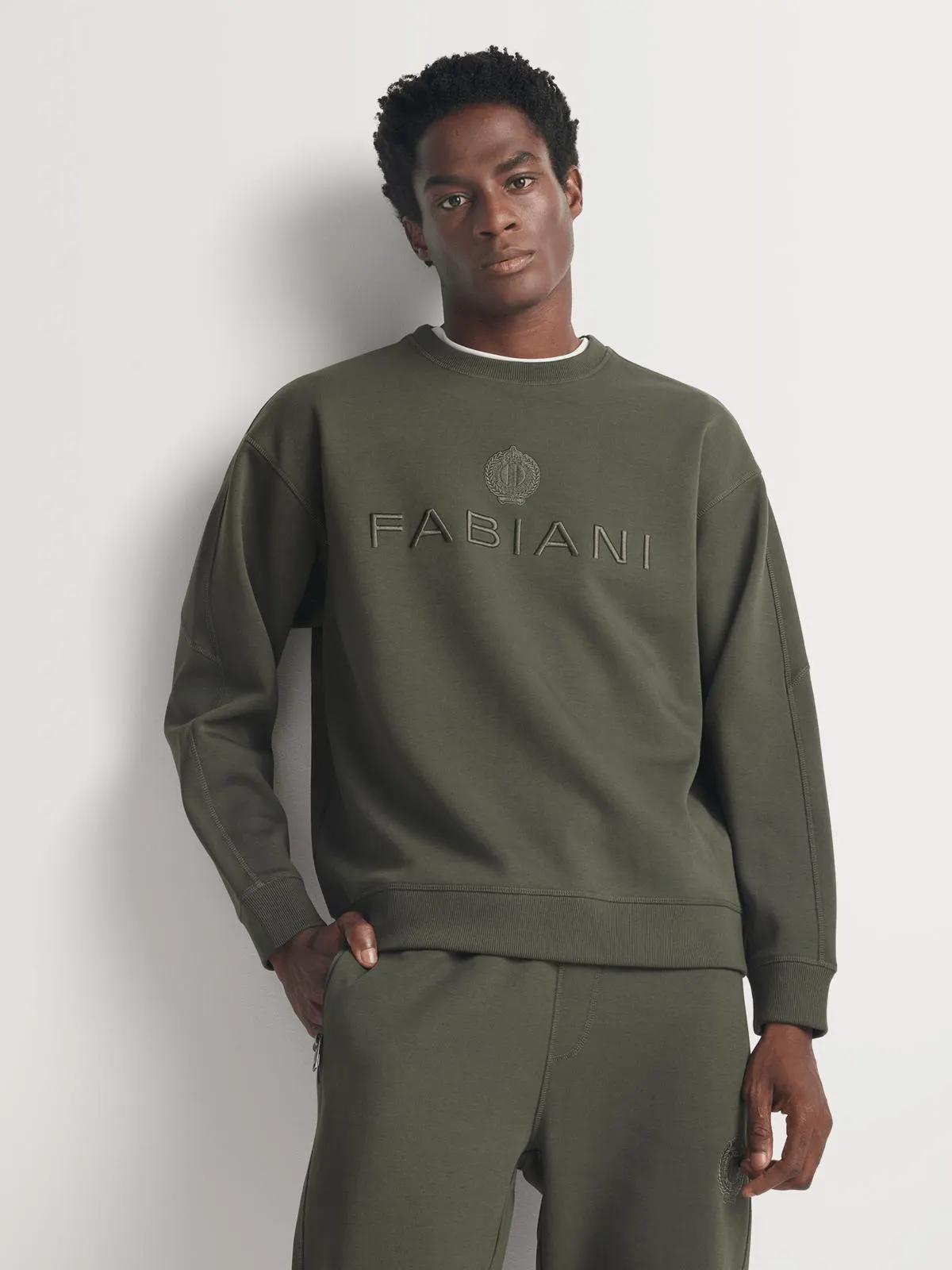 Fabiani Men's Fatigue Icon Co-Ord Sweatshirt