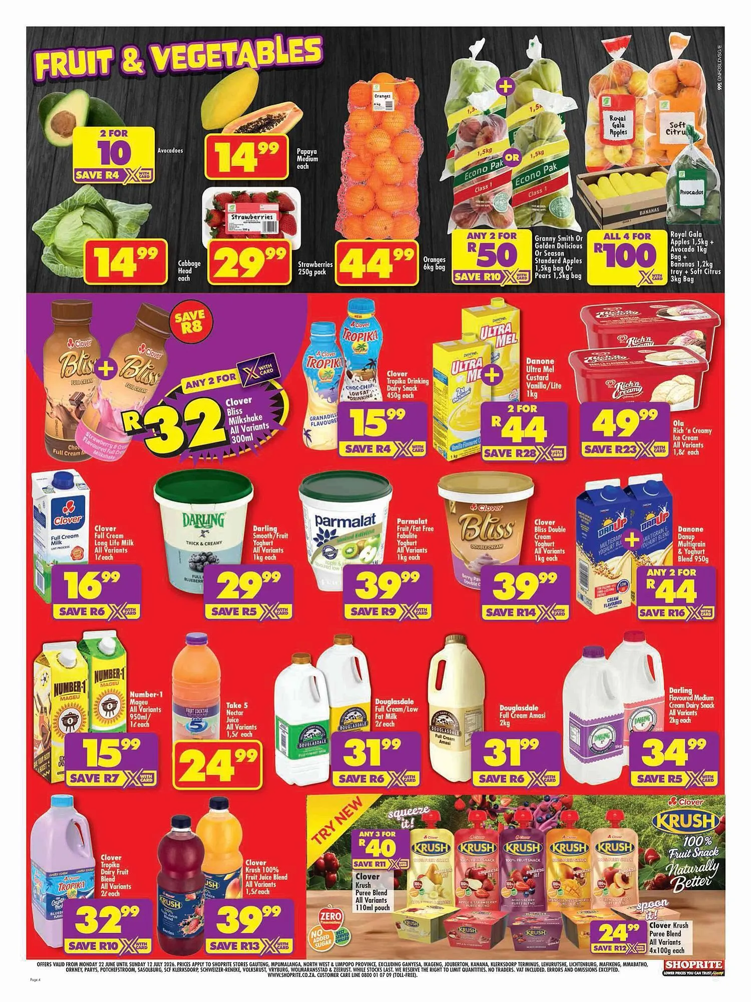 Shoprite catalogue from 22 June to 12 July 2026 - Catalogue Page 2