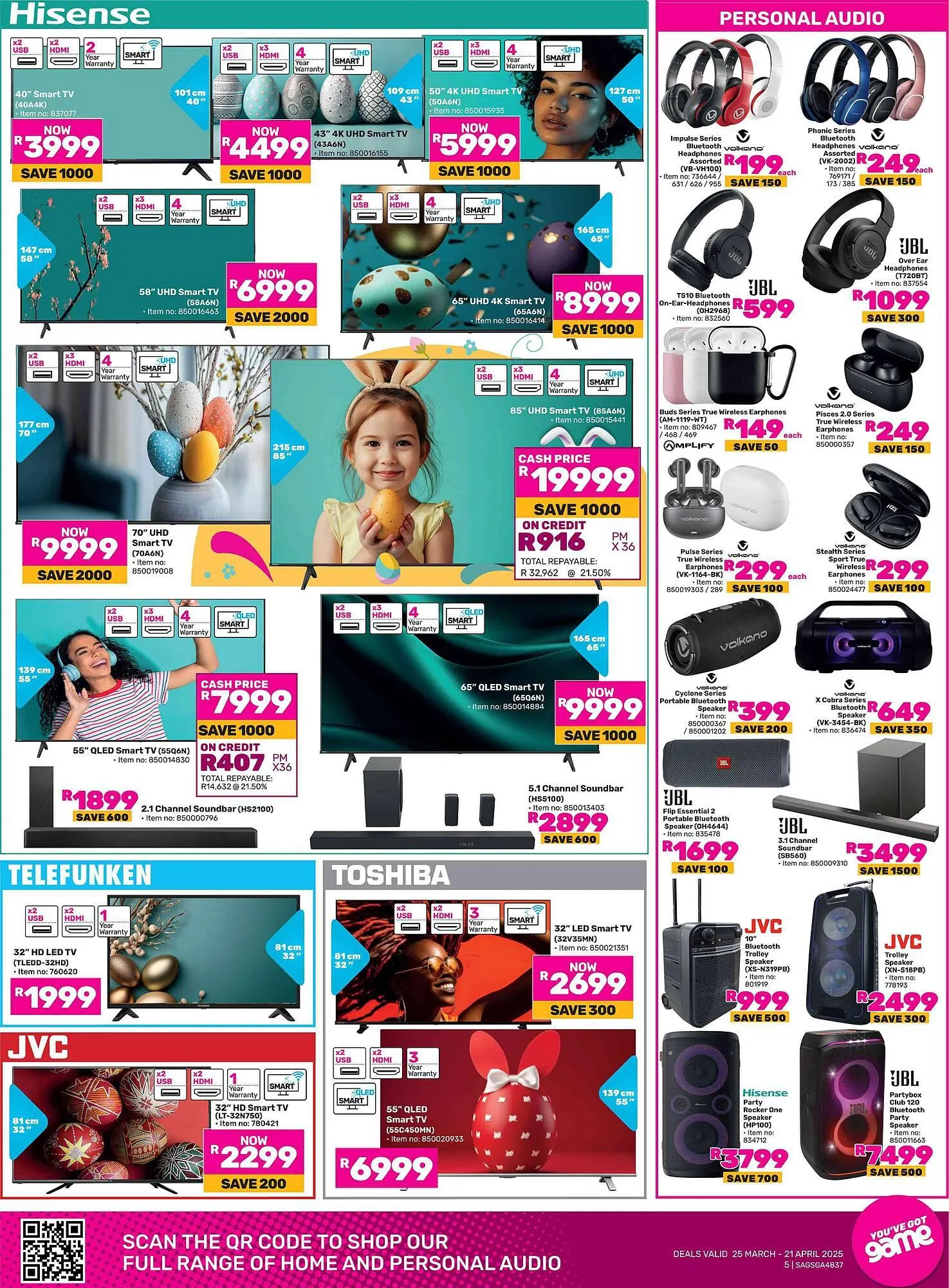 Game catalogue from 25 March to 21 April 2025 - Catalogue Page 5