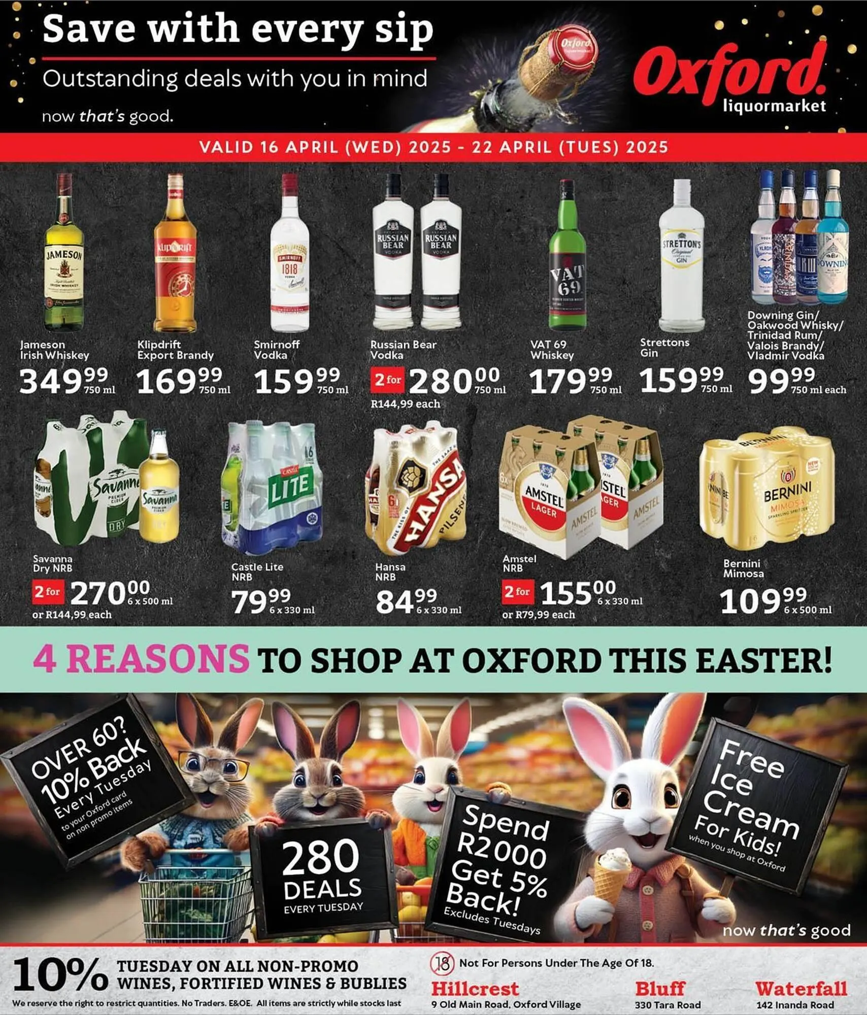 Oxford Freshmarket catalogue from 16 April to 22 April 2025 - Catalogue Page 1