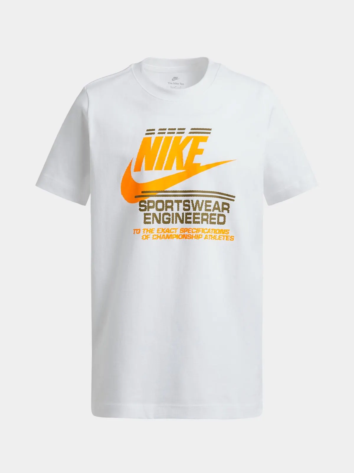 Nike Unisex Sportswear Brandmark White T-Shirt