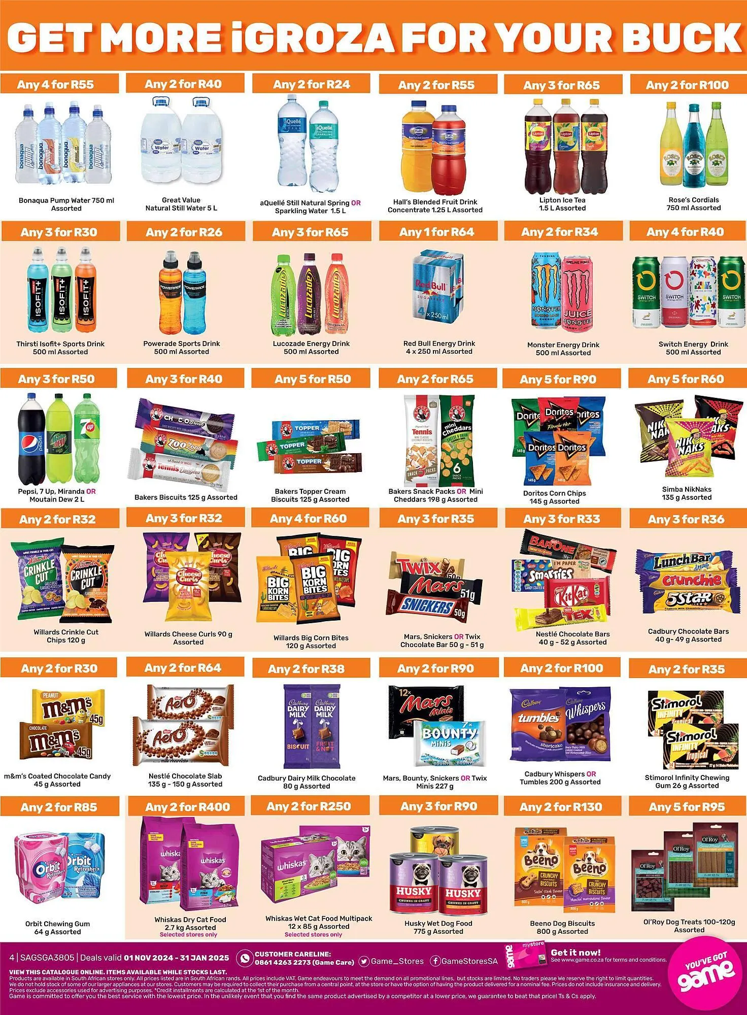 Game catalogue from 1 November to 31 January 2025 - Catalogue Page 4