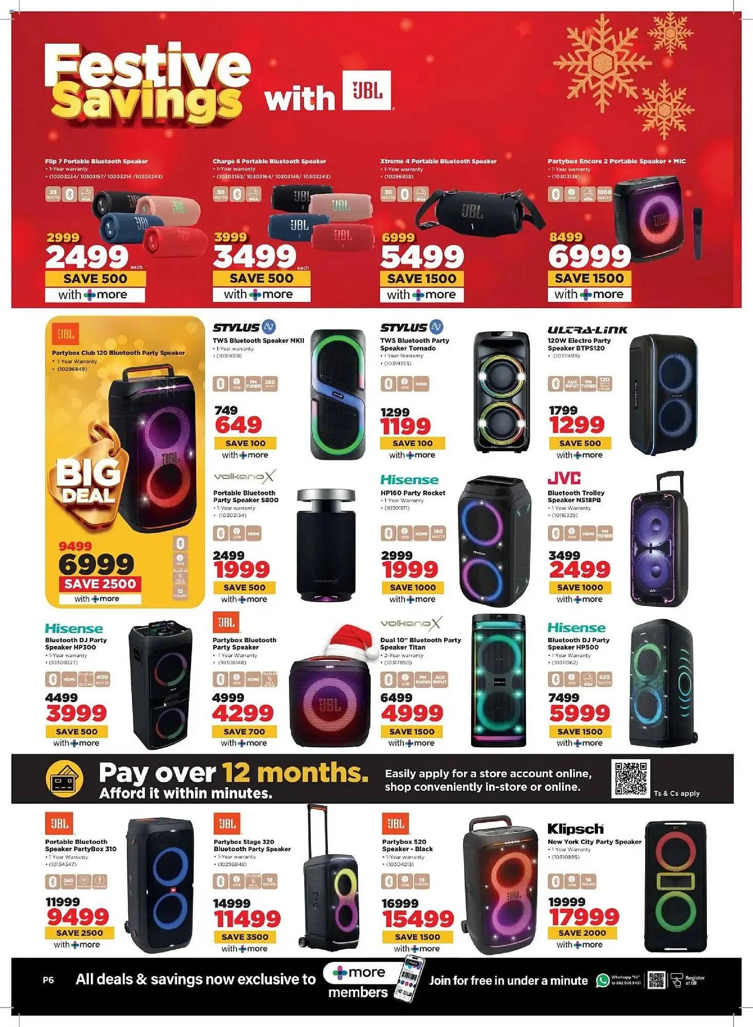HiFi Corp catalogue from 17 December to 28 December 2025 - Catalogue Page 6