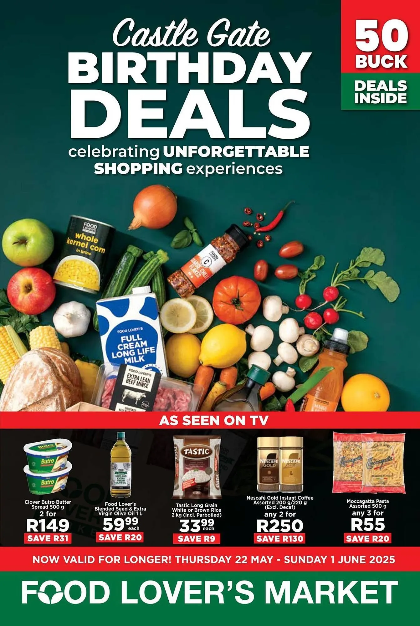 Food Lover's Market catalogue from 22 May to 1 June 2025 - Catalogue Page 1