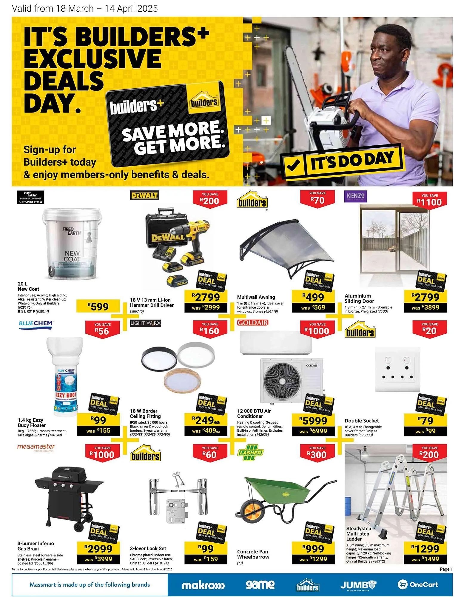 Builders Warehouse catalogue - 1