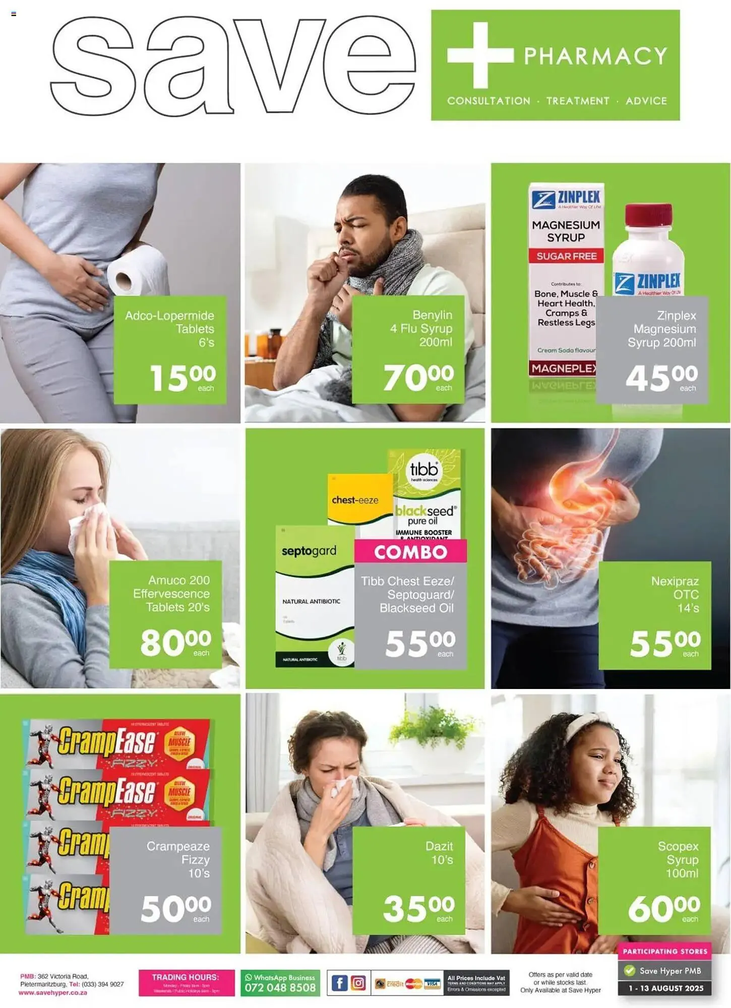 Save catalogue from 1 August to 13 August 2025 - Catalogue Page 1