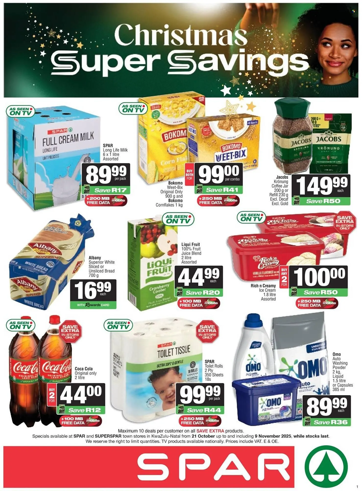 Spar catalogue from 21 October to 9 November 2025 - Catalogue Page 1