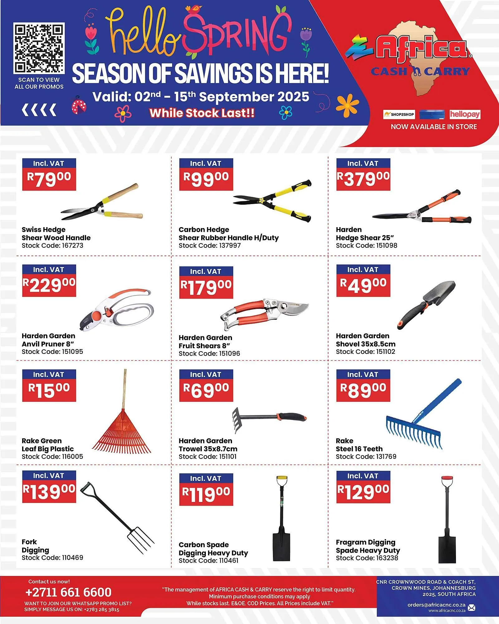 Africa Cash and Carry catalogue from 2 September to 15 September 2025 - Catalogue Page 6