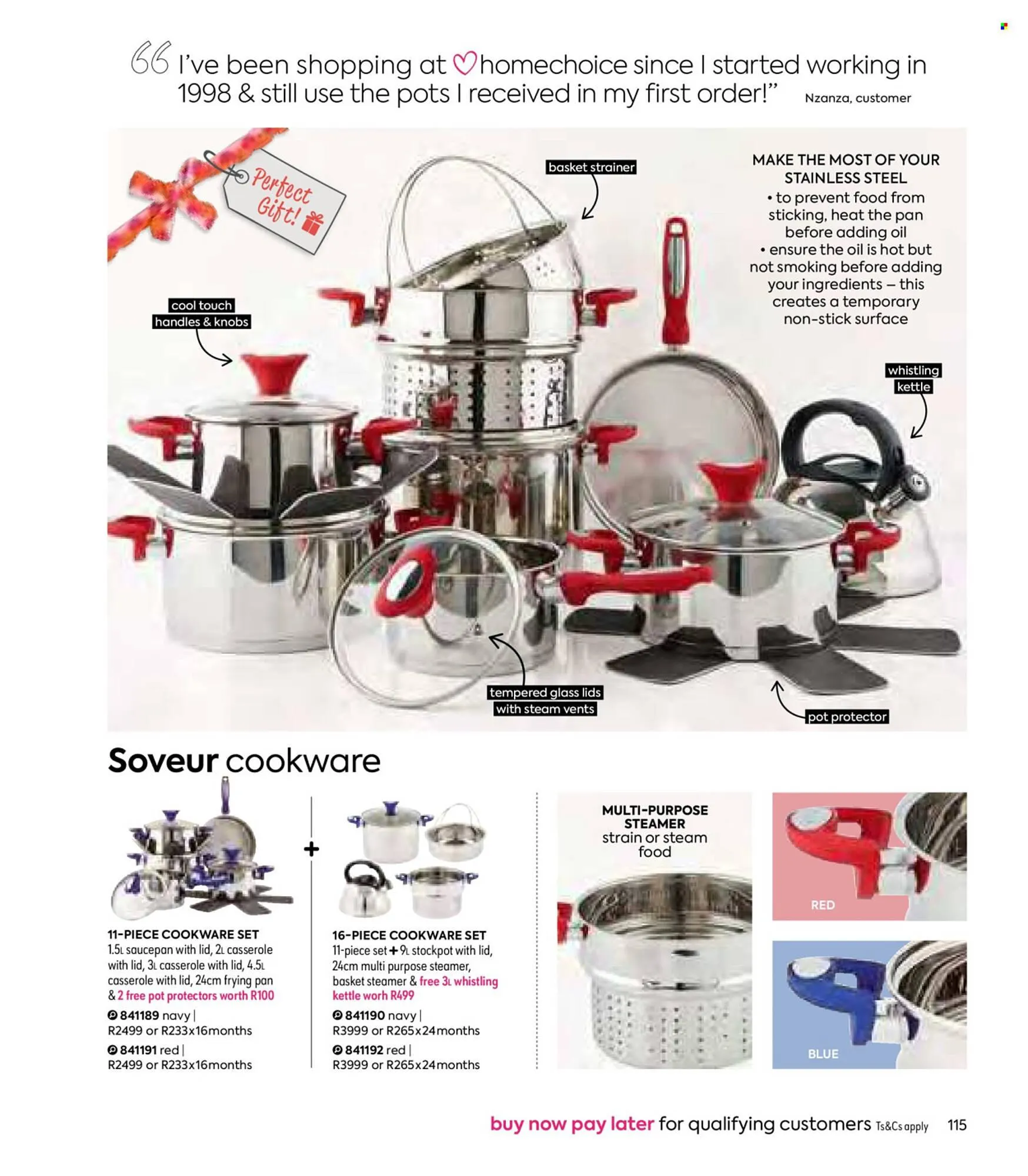 HomeChoice catalogue from 1 November to 31 December 2025 - Catalogue Page 115