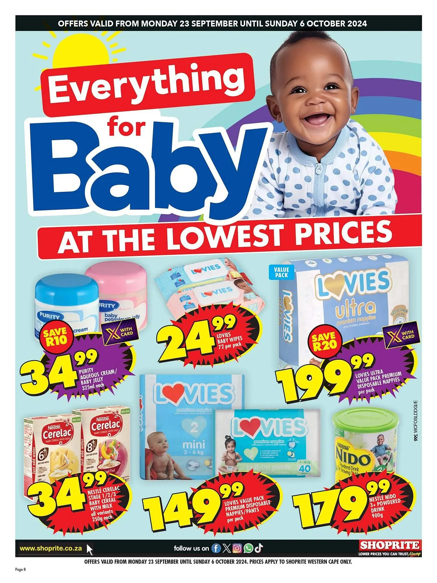 Shoprite catalogue from 23 September to 6 October 2024 - Catalogue Page 1