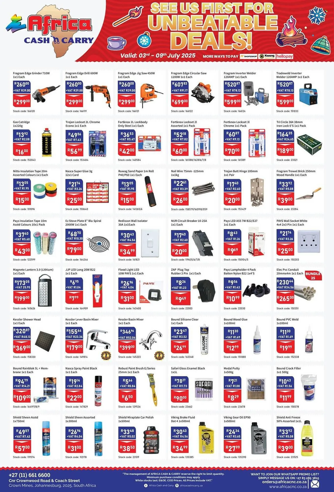 Africa Cash and Carry catalogue from 3 July to 9 July 2025 - Catalogue Page 10