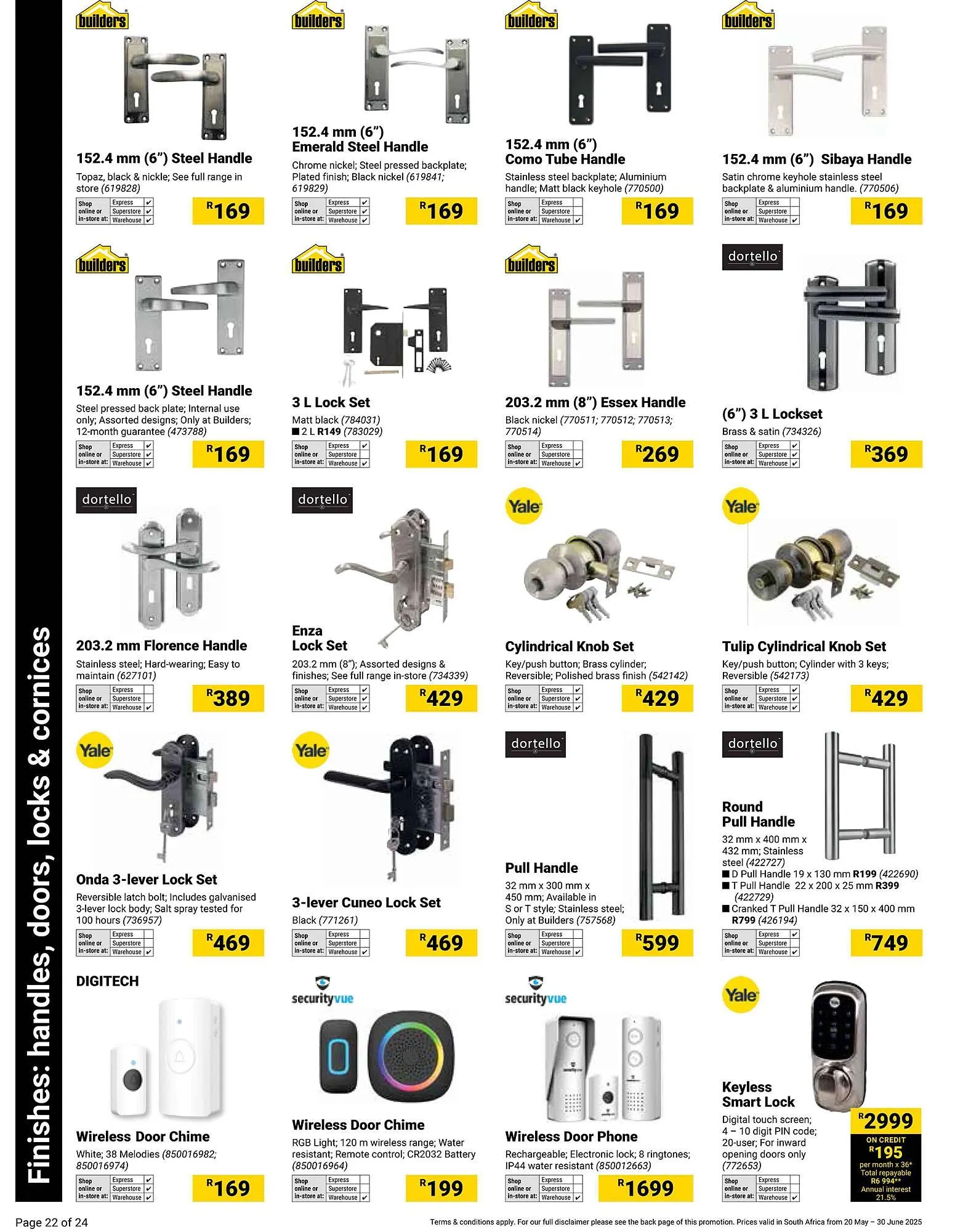 Builders Warehouse catalogue from 20 May to 30 June 2025 - Catalogue Page 20