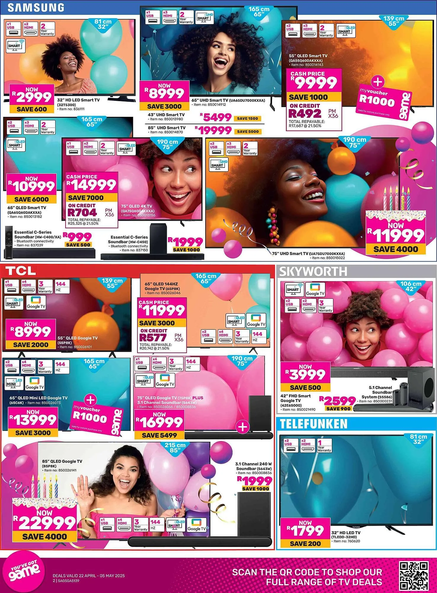 Game catalogue from 22 April to 5 May 2025 - Catalogue Page 2