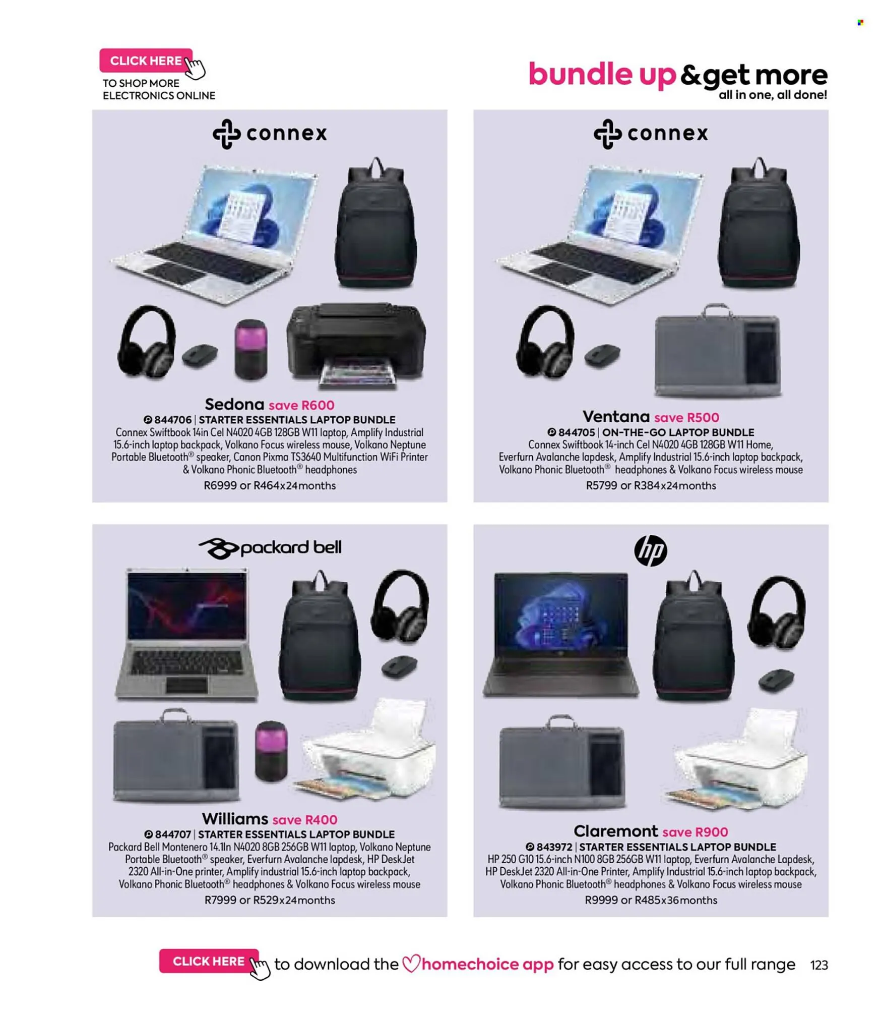 HomeChoice catalogue from 1 November to 31 December 2025 - Catalogue Page 123