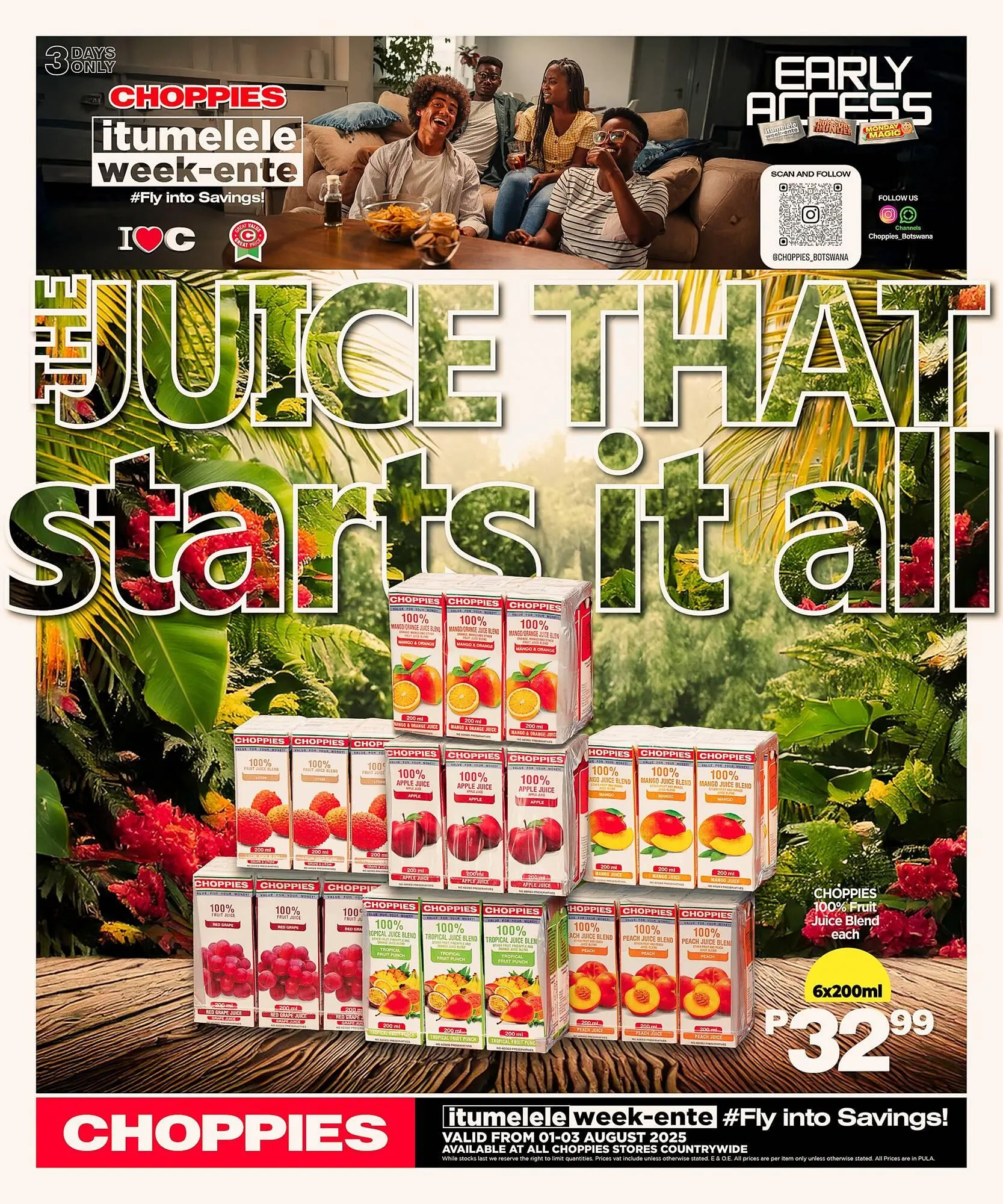 Choppies catalogue from 1 August to 3 August 2025 - Catalogue Page 5