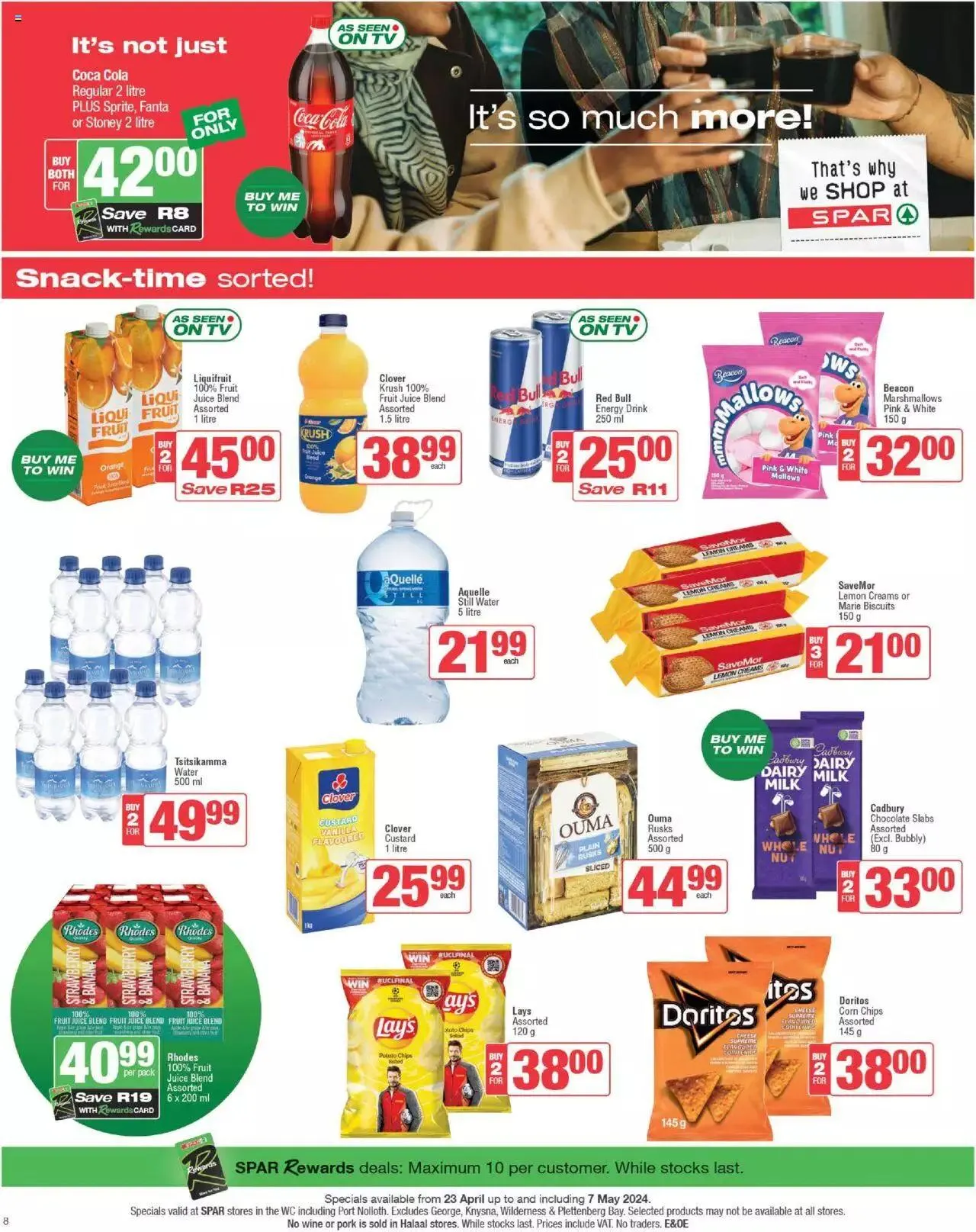 Spar Western Cape - Store specials from 23 April to 7 May 2024 - Catalogue Page 8